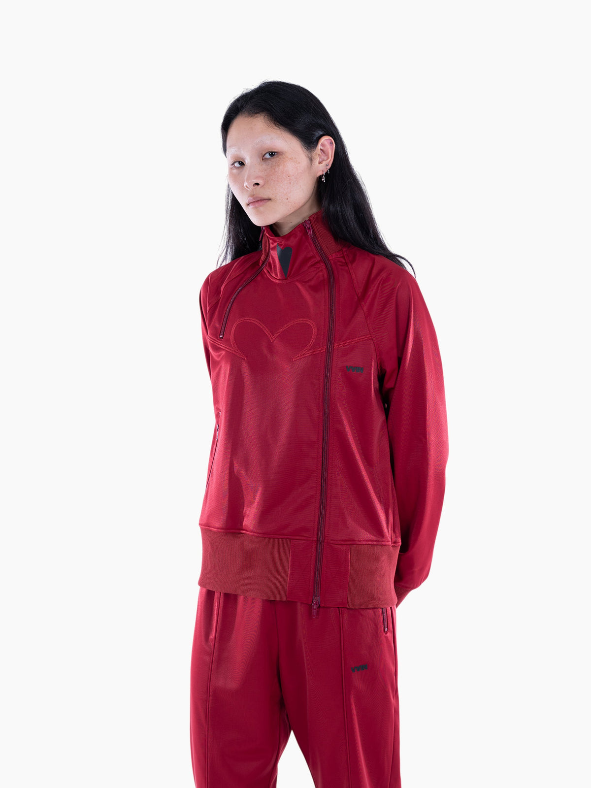 Vain track jacket red
