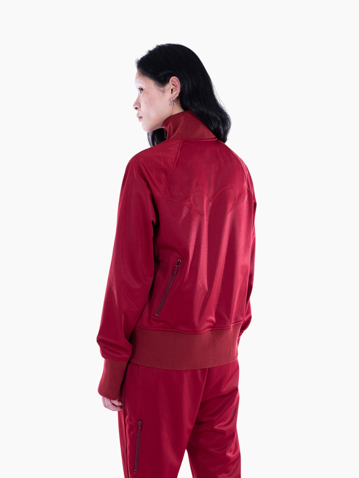 Vain track jacket red