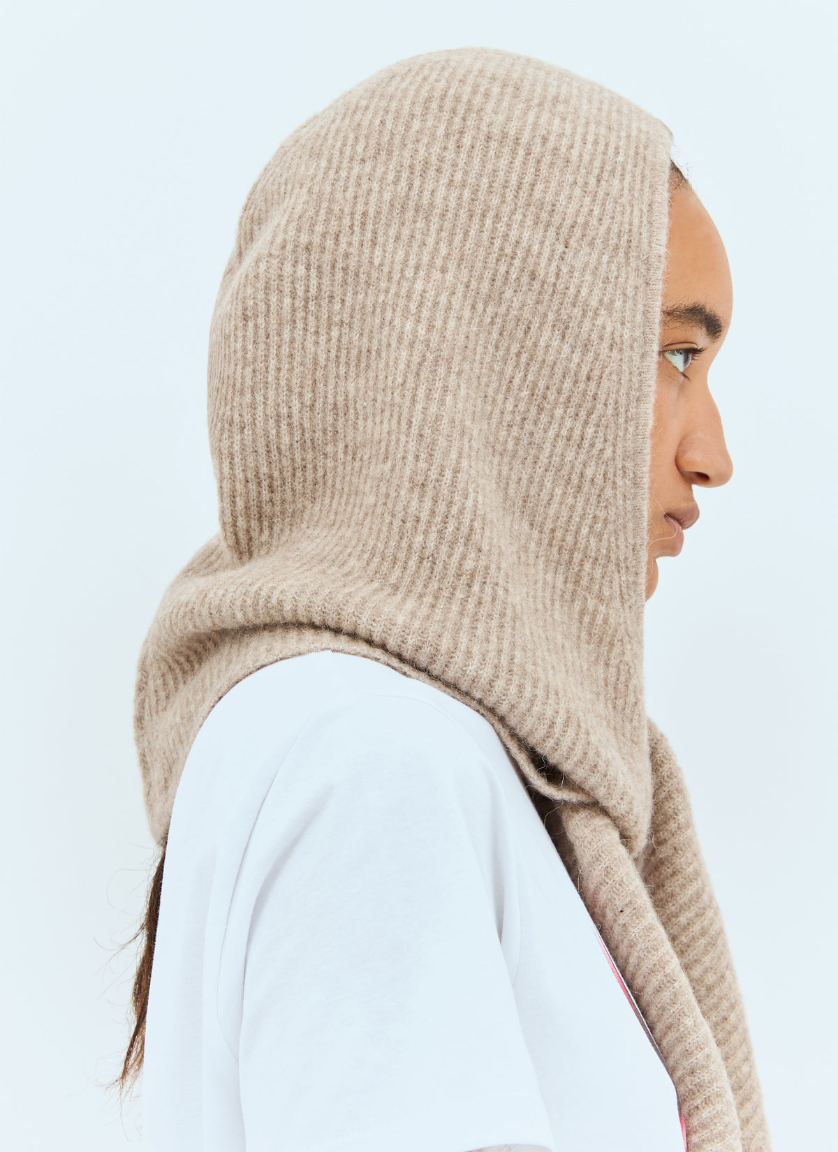 Soft wool balaclava