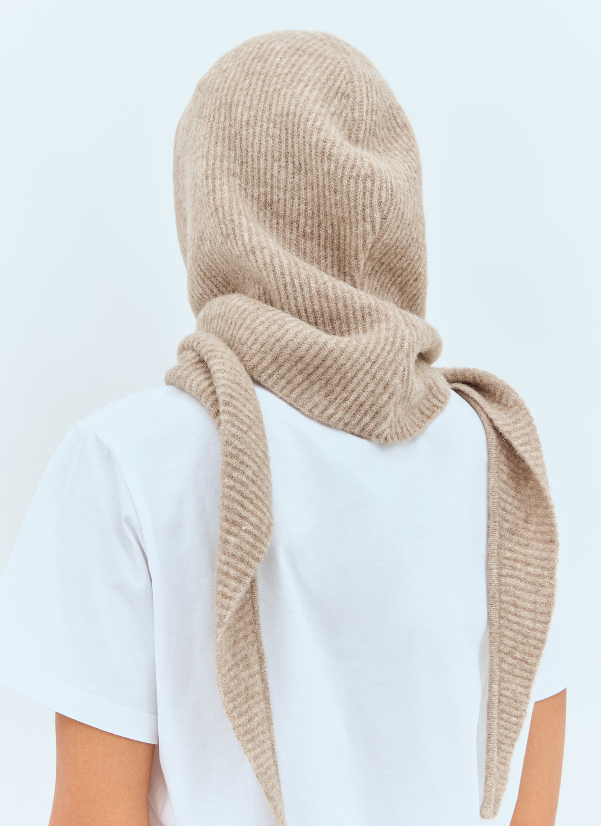 Soft wool balaclava