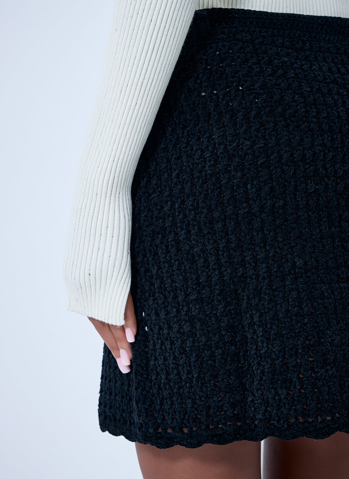 Crochet skirt