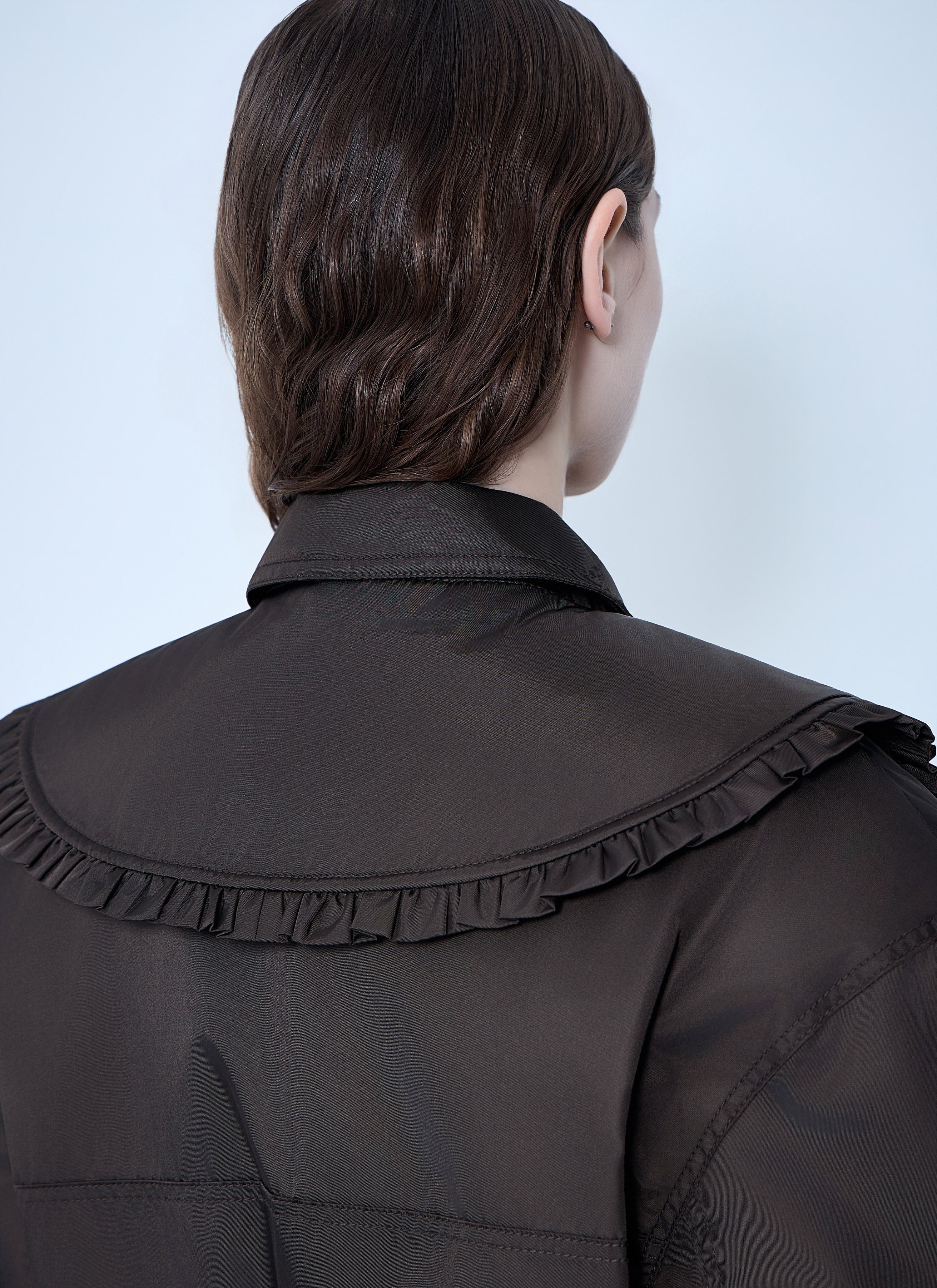 Duchesse nylon bomber jacket