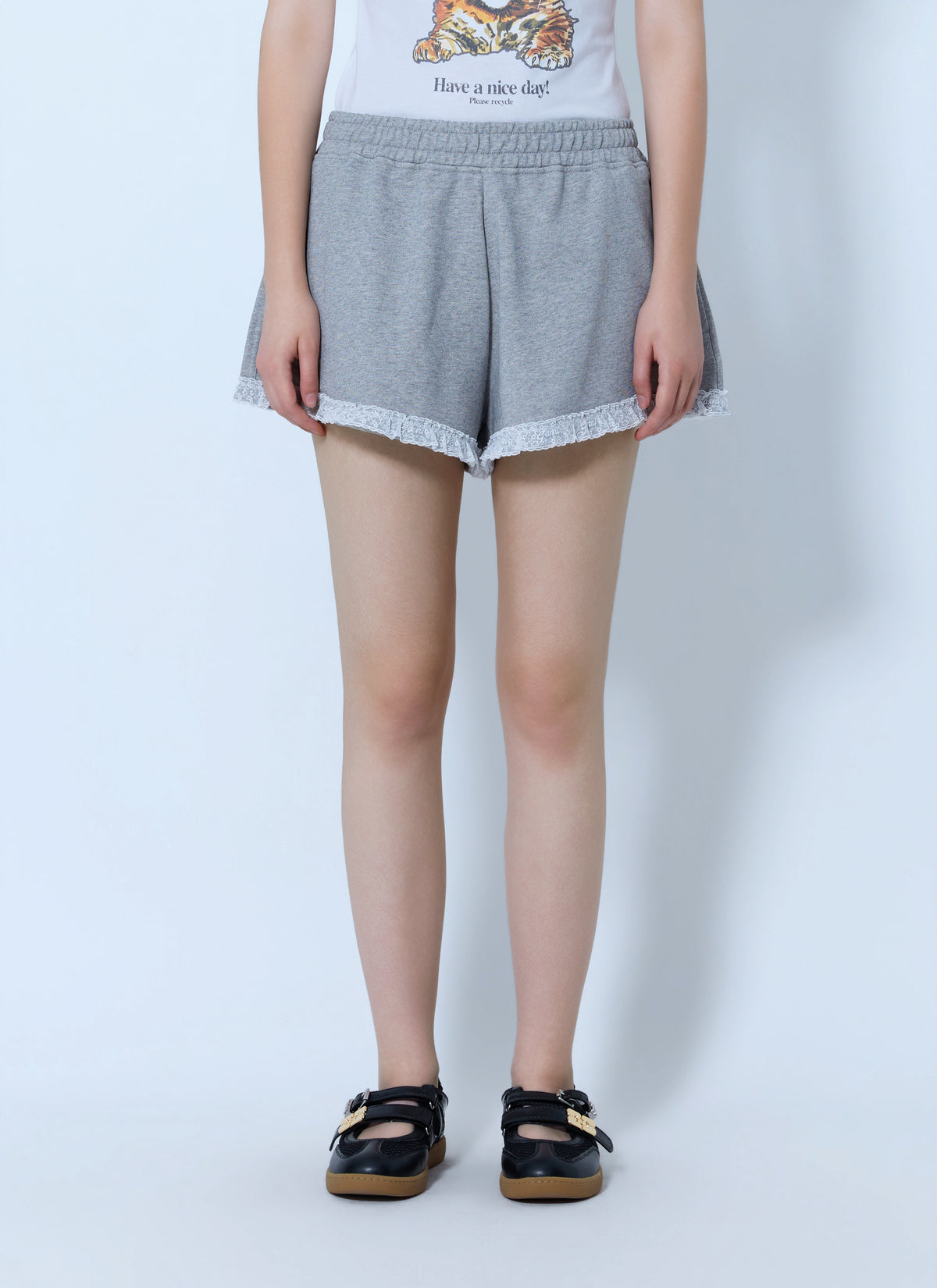 Isoli shorts with ruffles