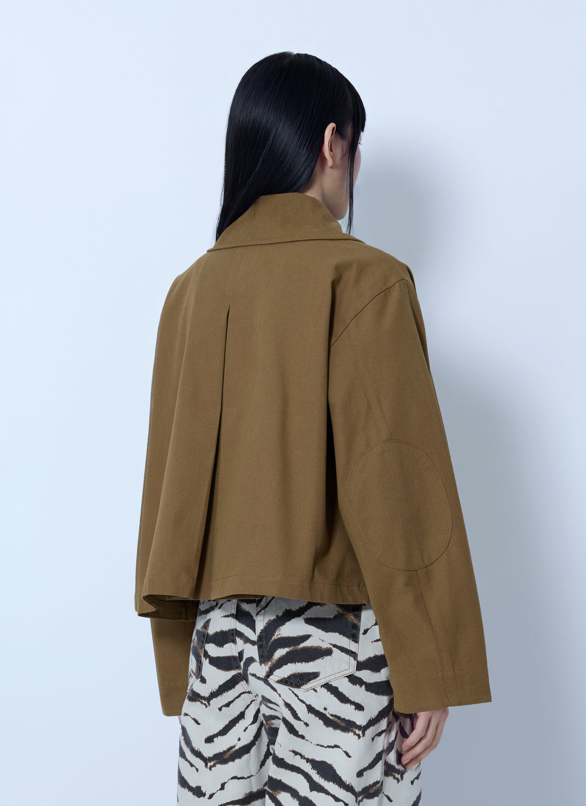 Workwear canvas short barn jacket