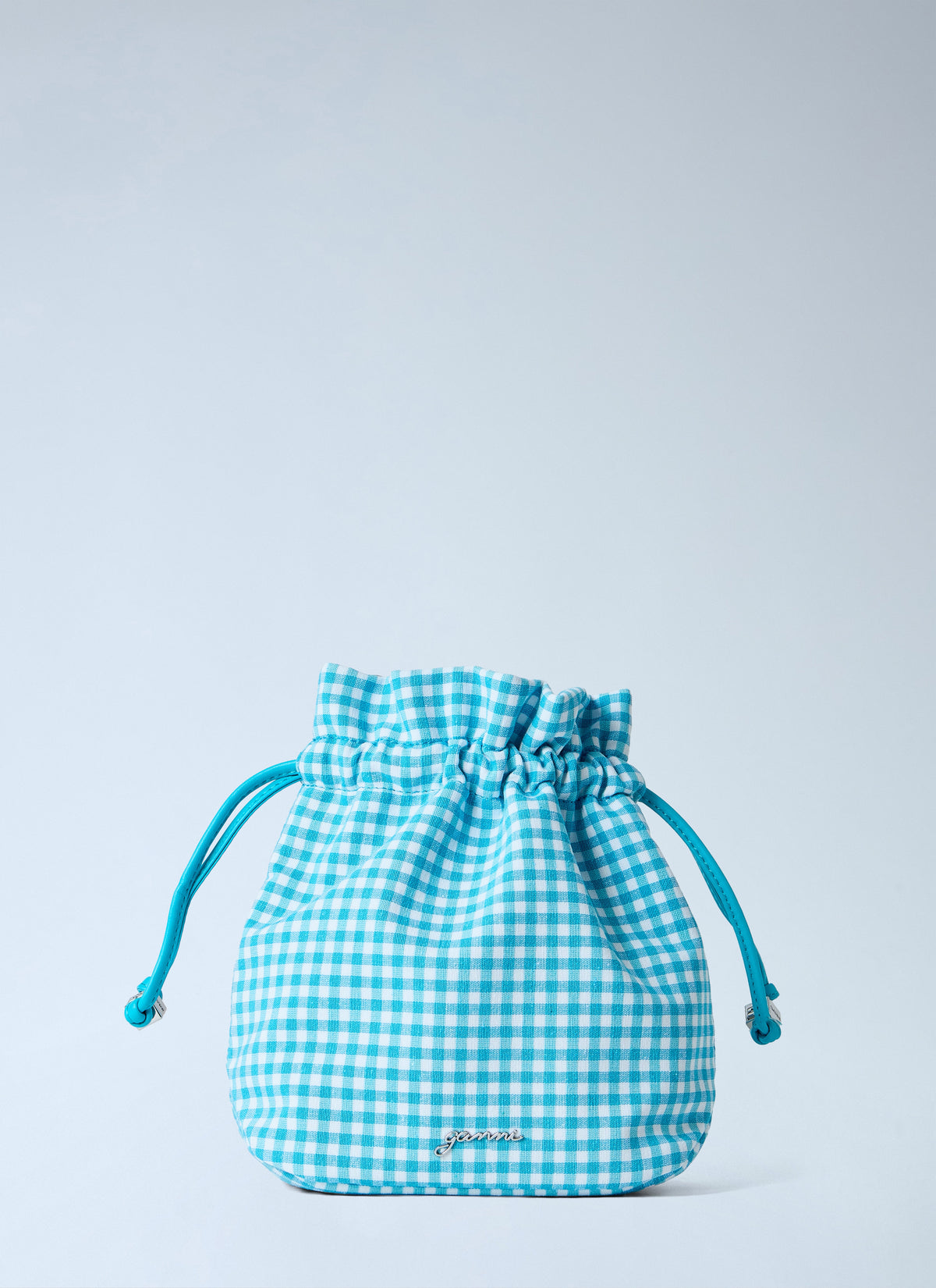 Mini pouch in printed cotton