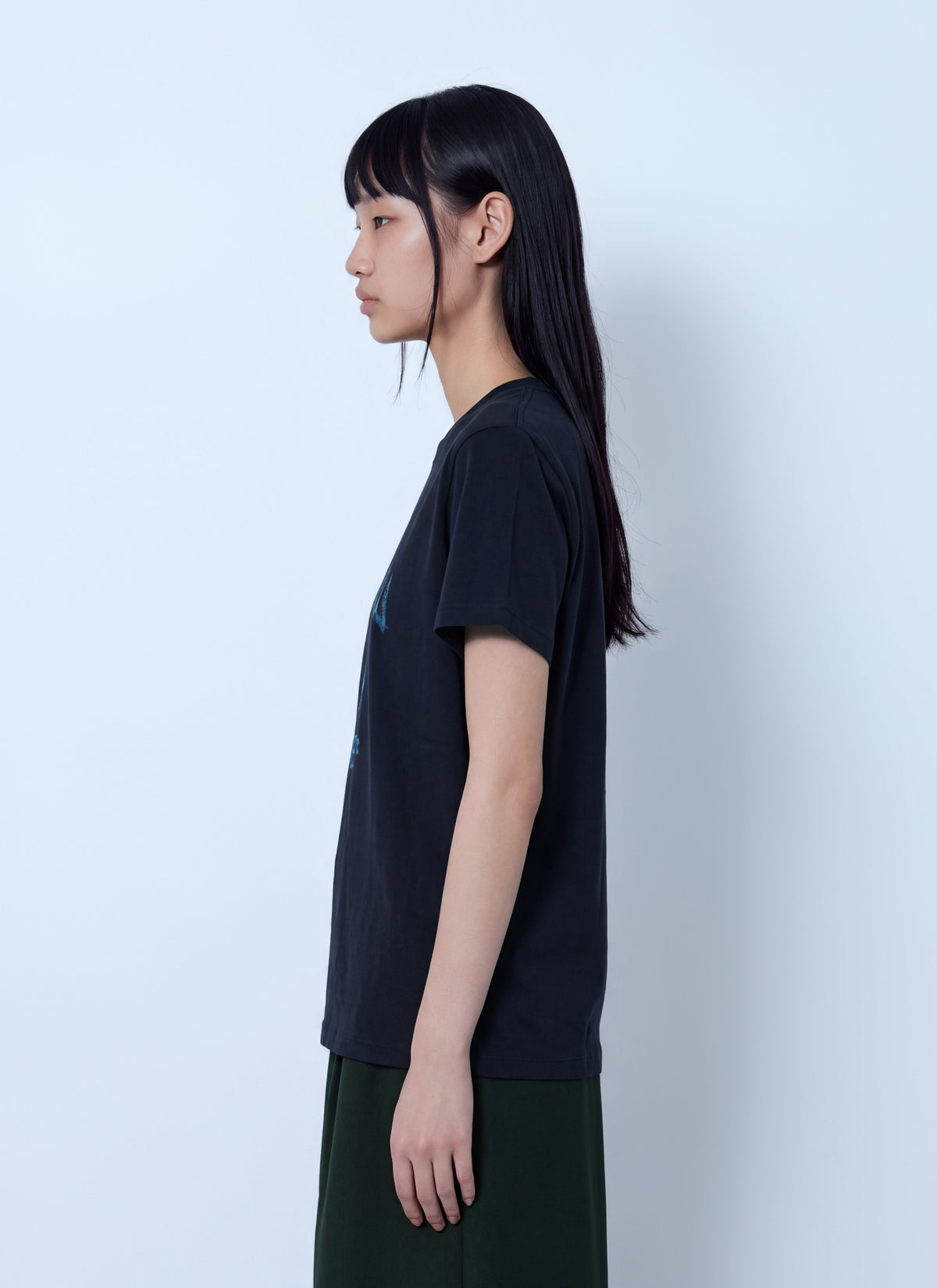 Fruit logo cotton t-shirt