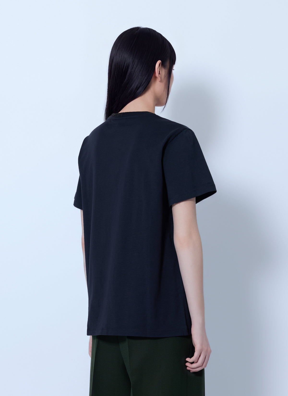 Fruit logo cotton t-shirt