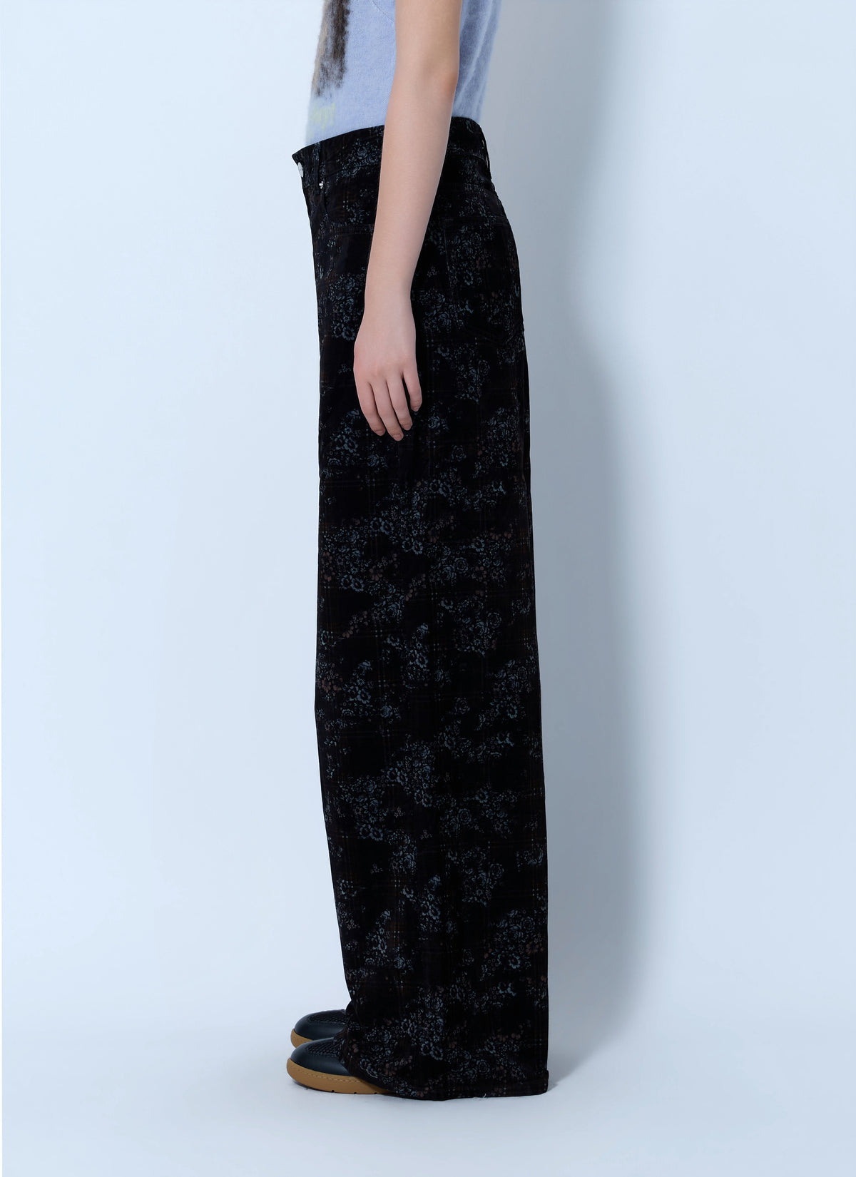 Printed flock denim marri 2.0 jeans