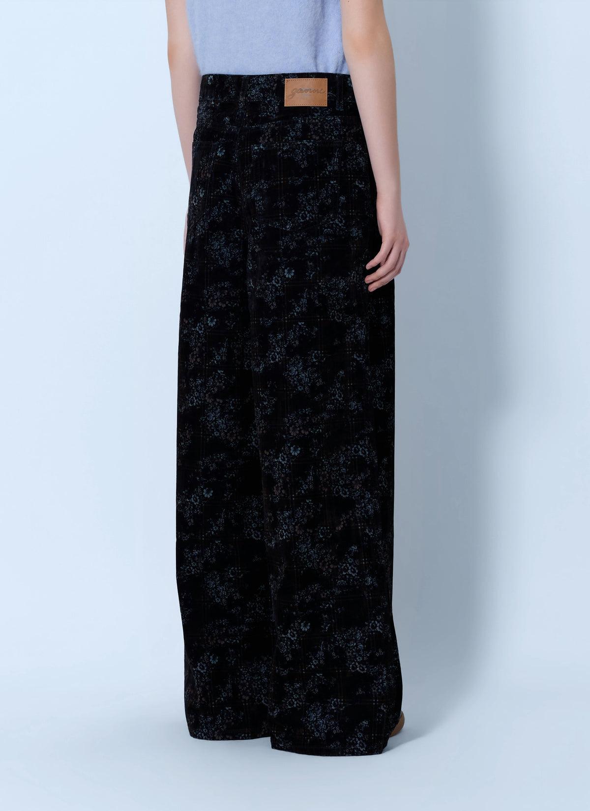Printed flock denim marri 2.0 jeans