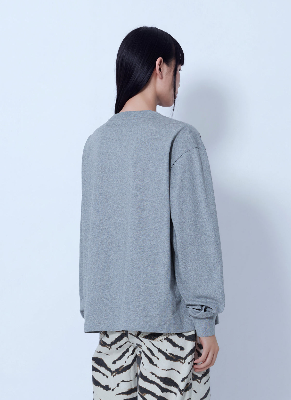 Basic cotton jersey longsleeve
