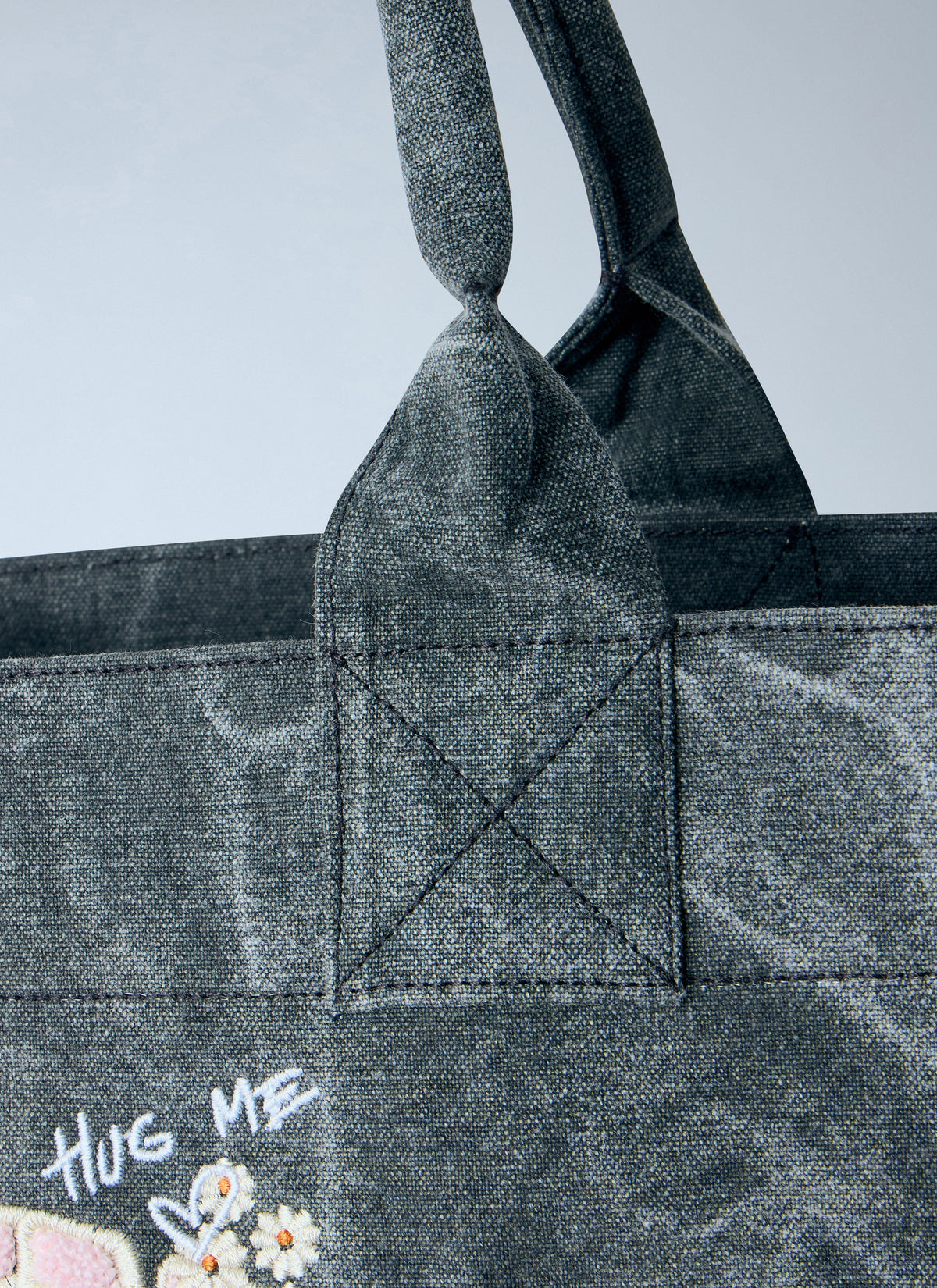 Medium trapeze shopping bag