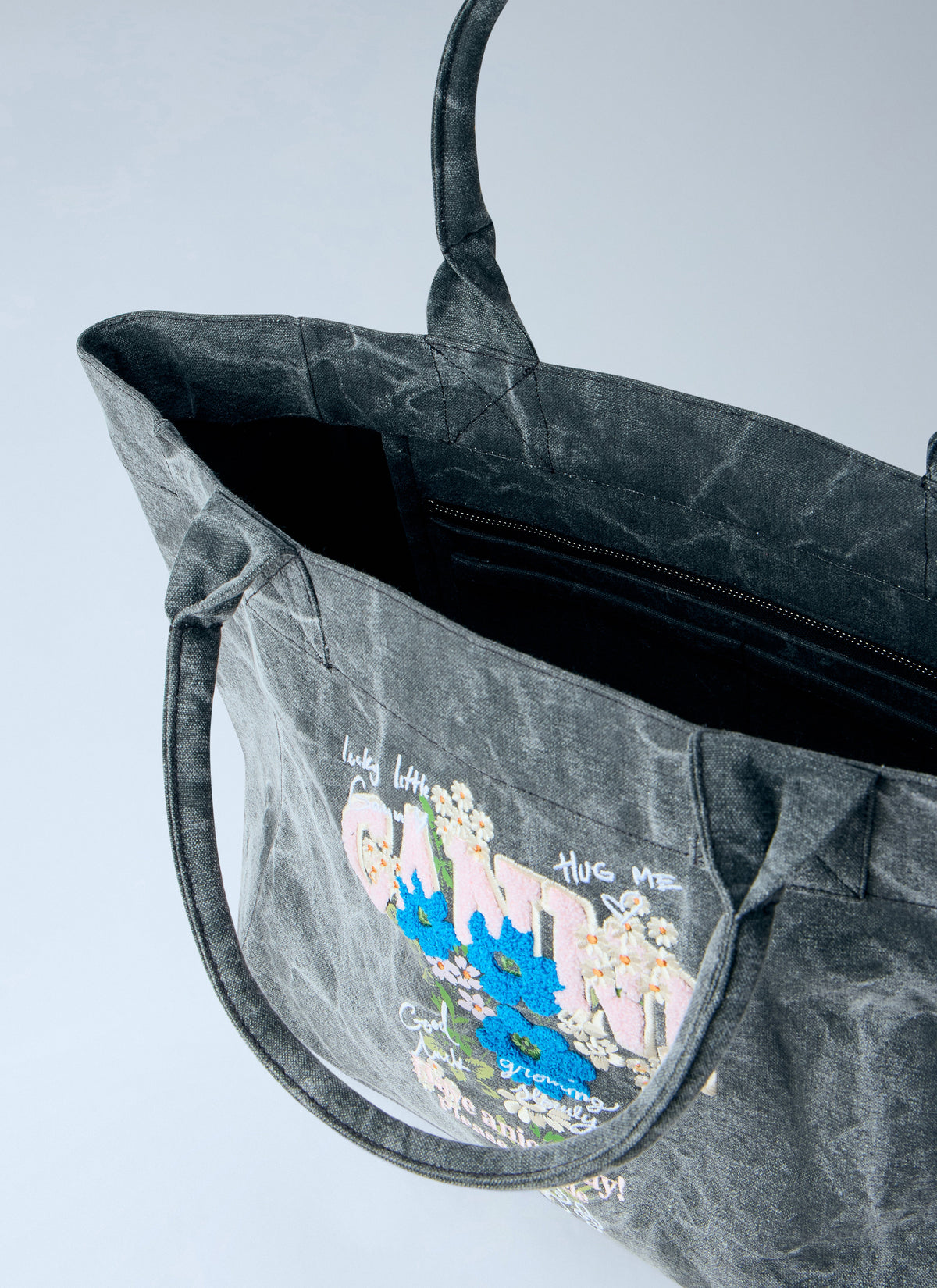 Medium trapeze shopping bag