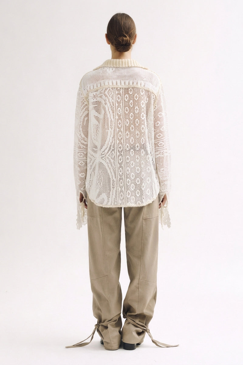 Camicia crochet sakura