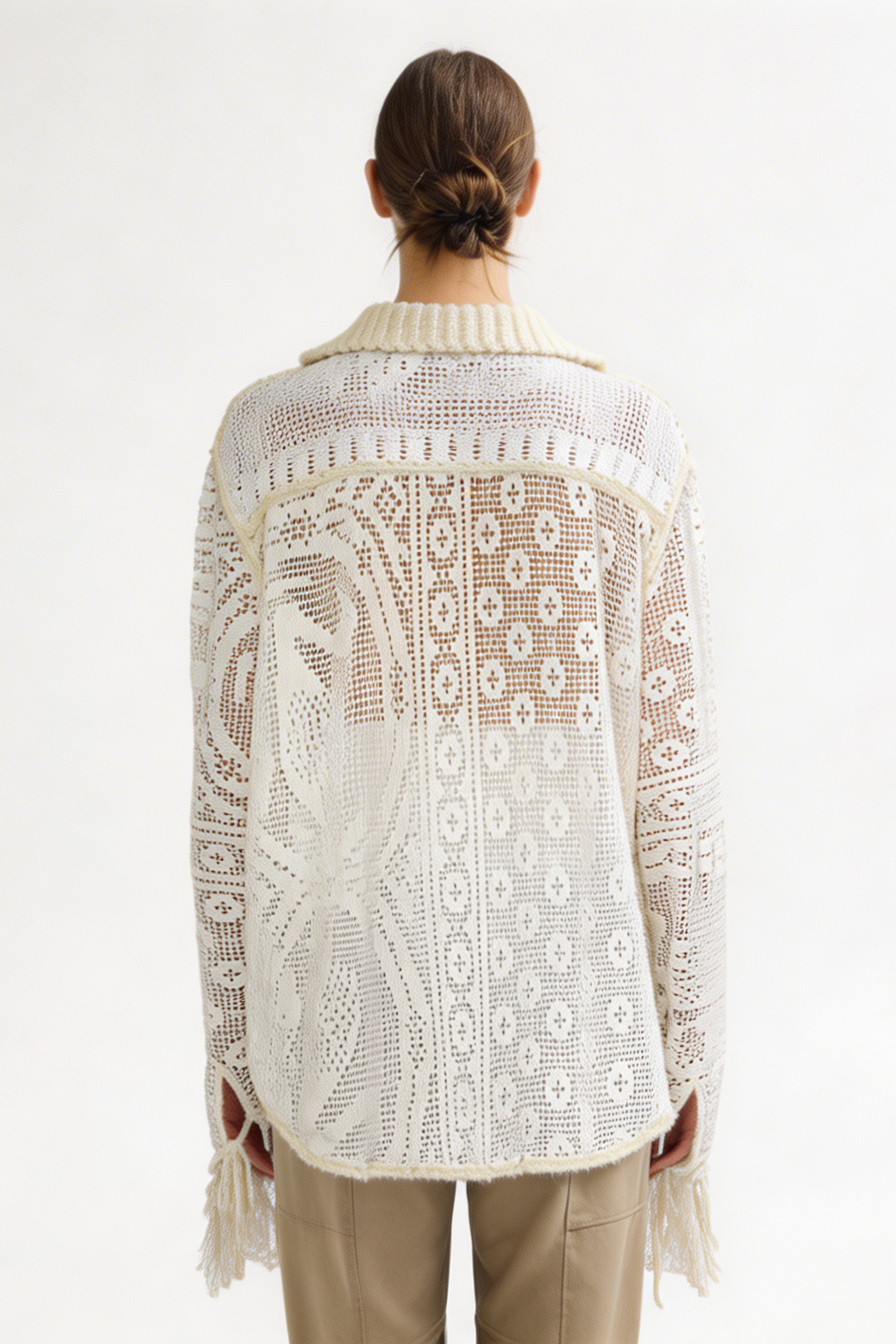 Camicia crochet sakura