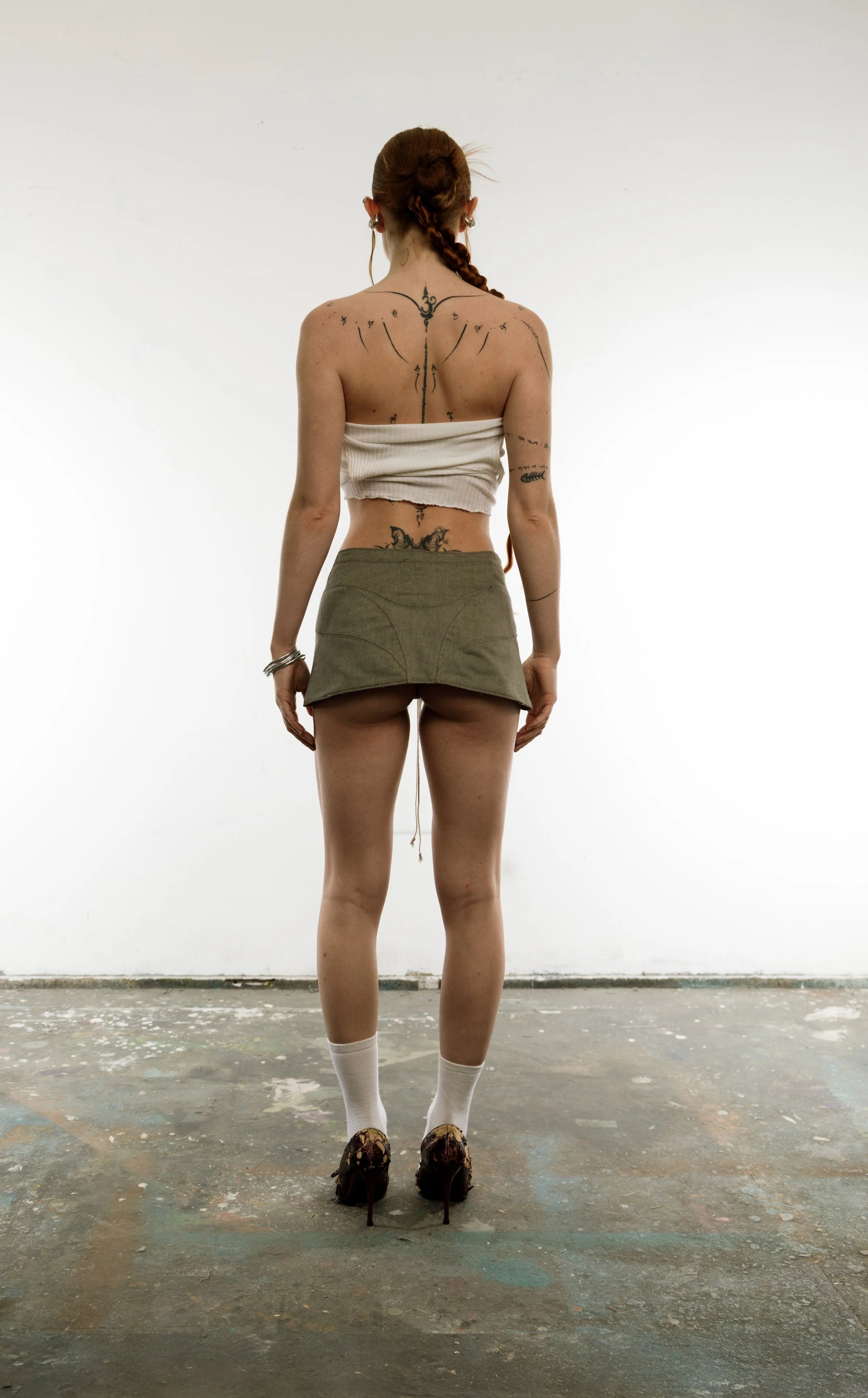 Mini hip corset