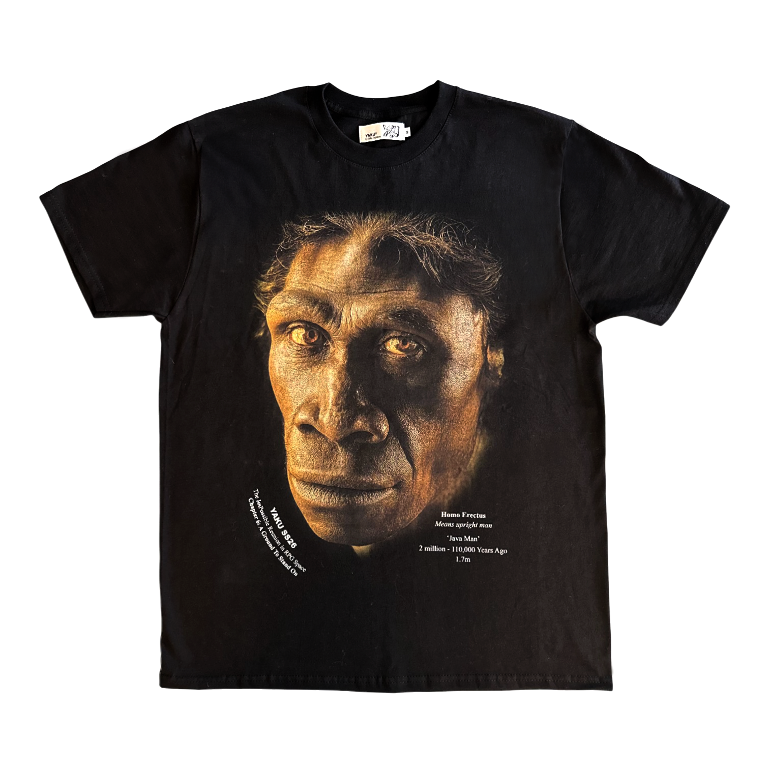 Java man tee - black
