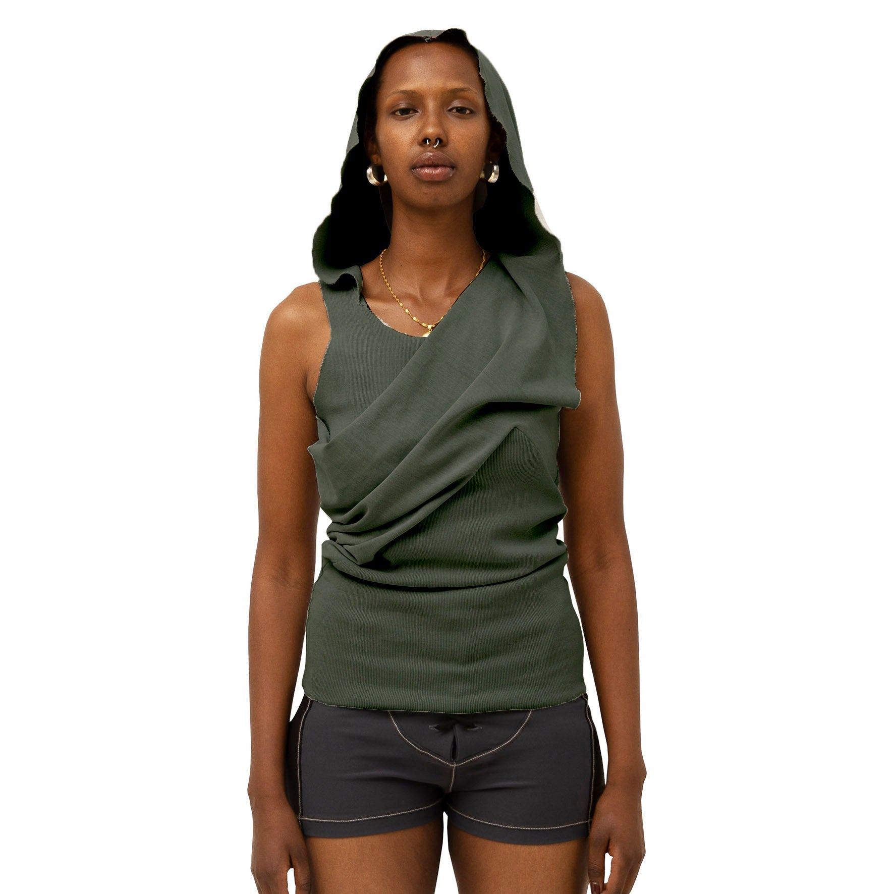 Warriess hooded top