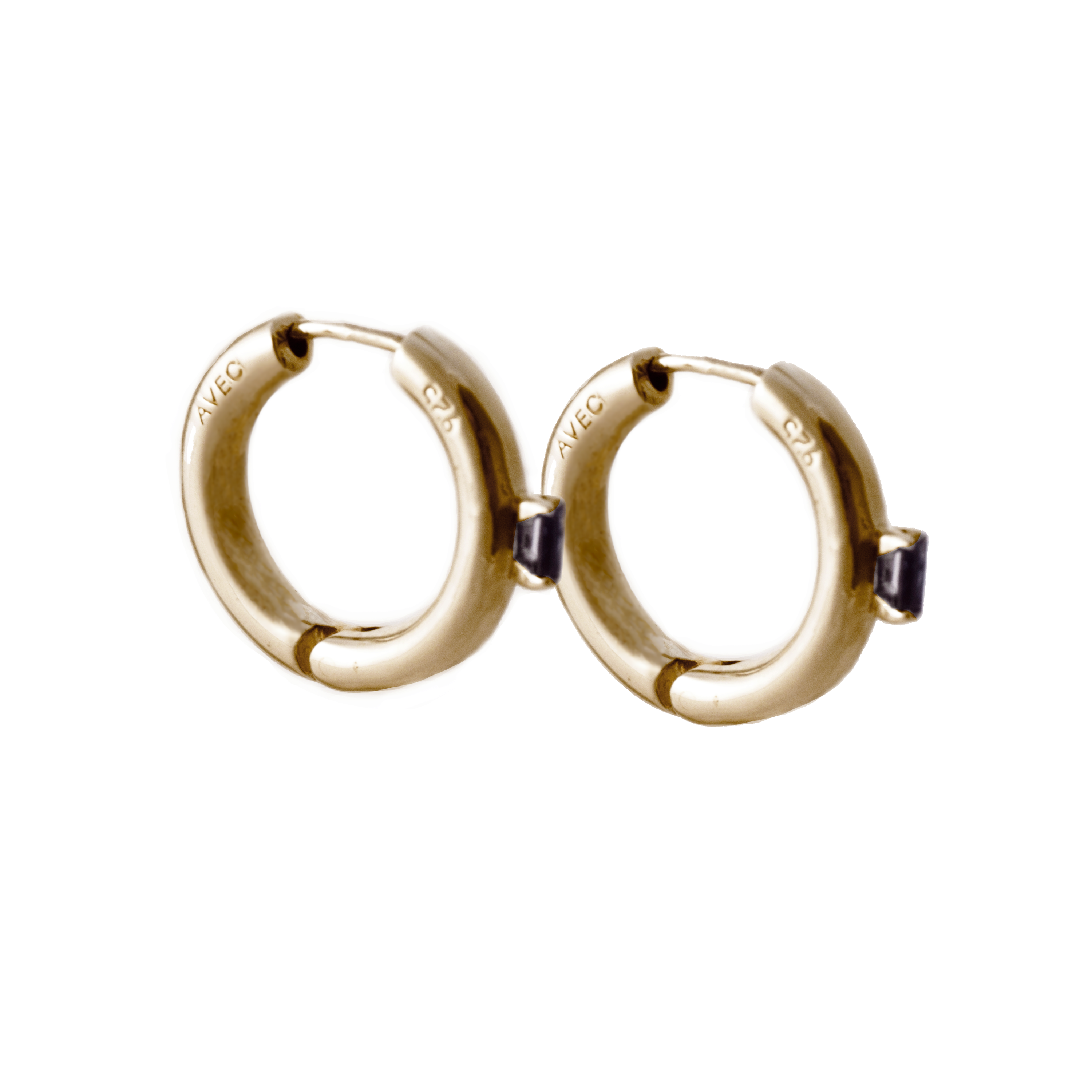 Loa hoop & sapphire