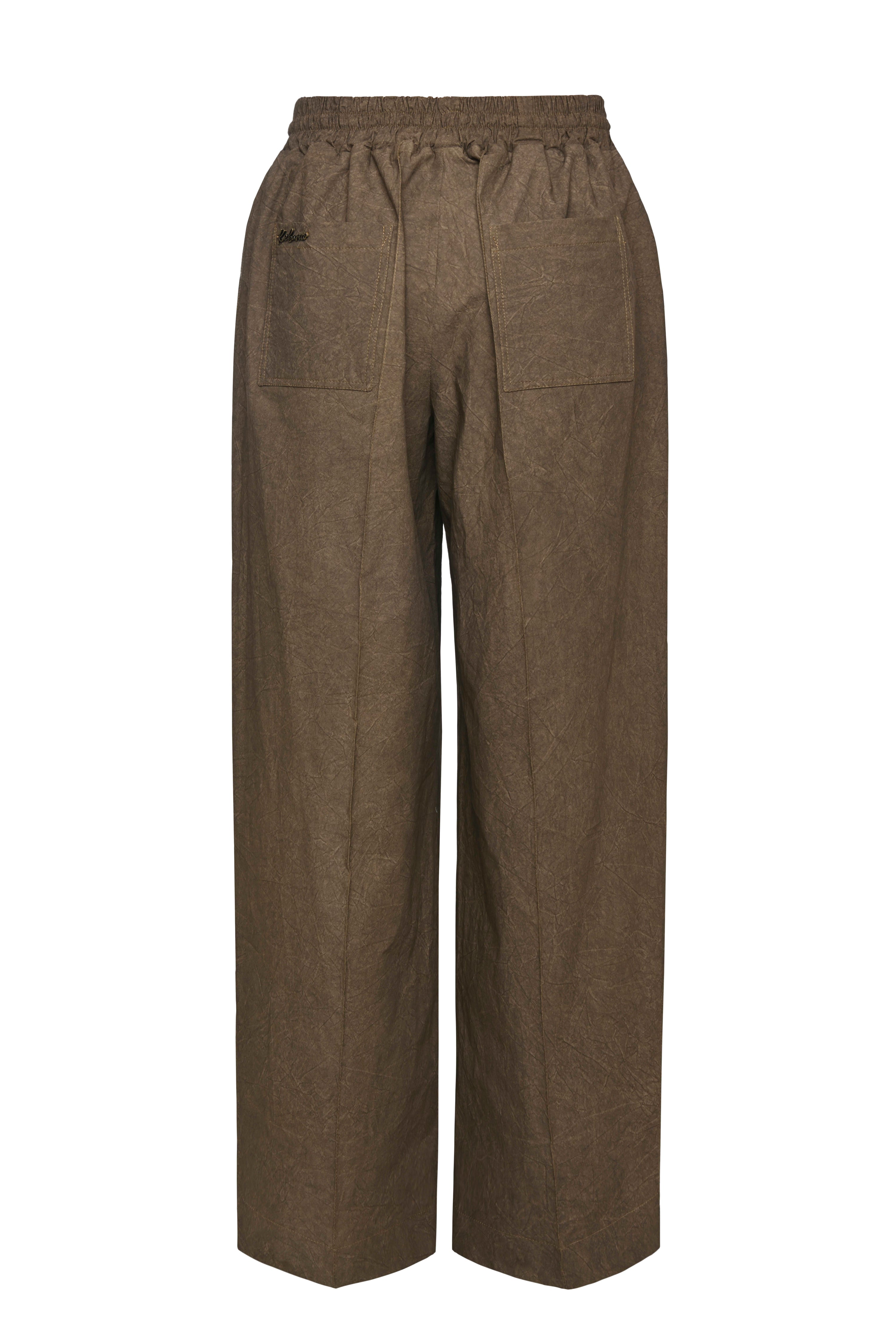 Wide leg pants brown