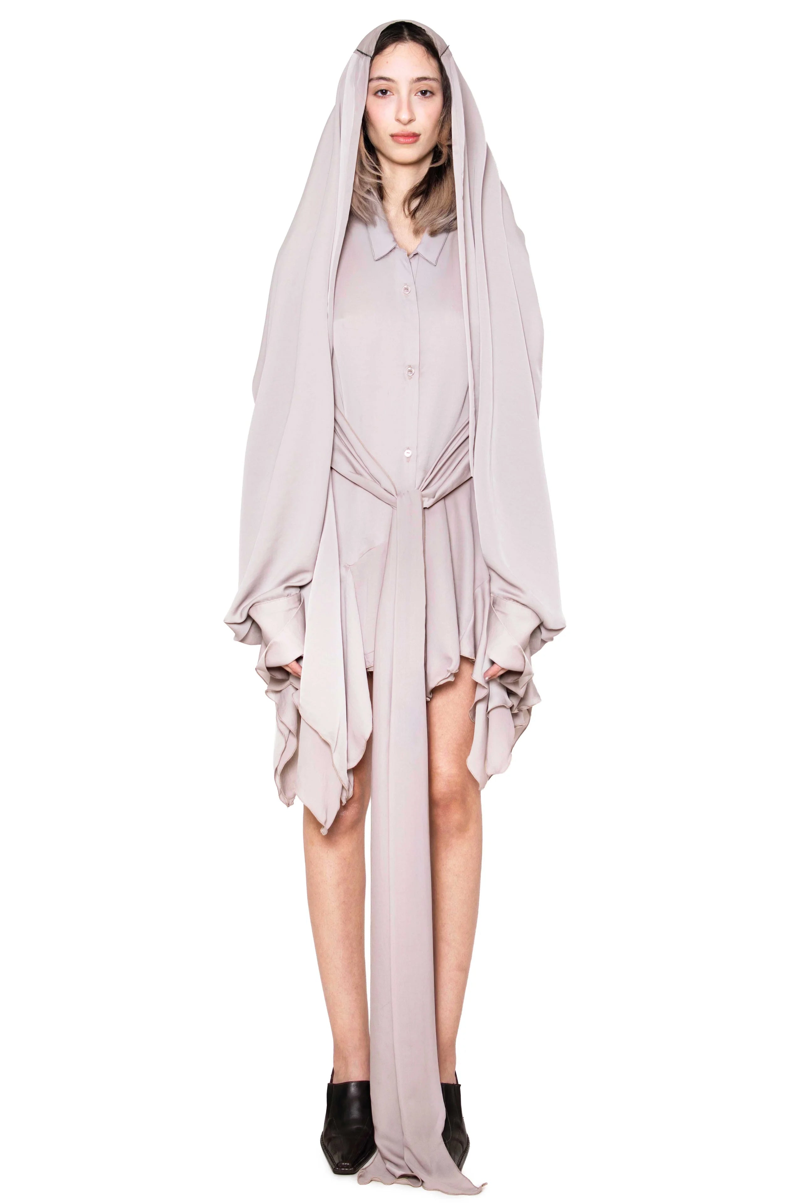 Identity hood dress