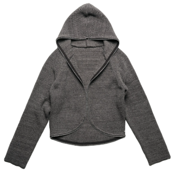 Round zip knit