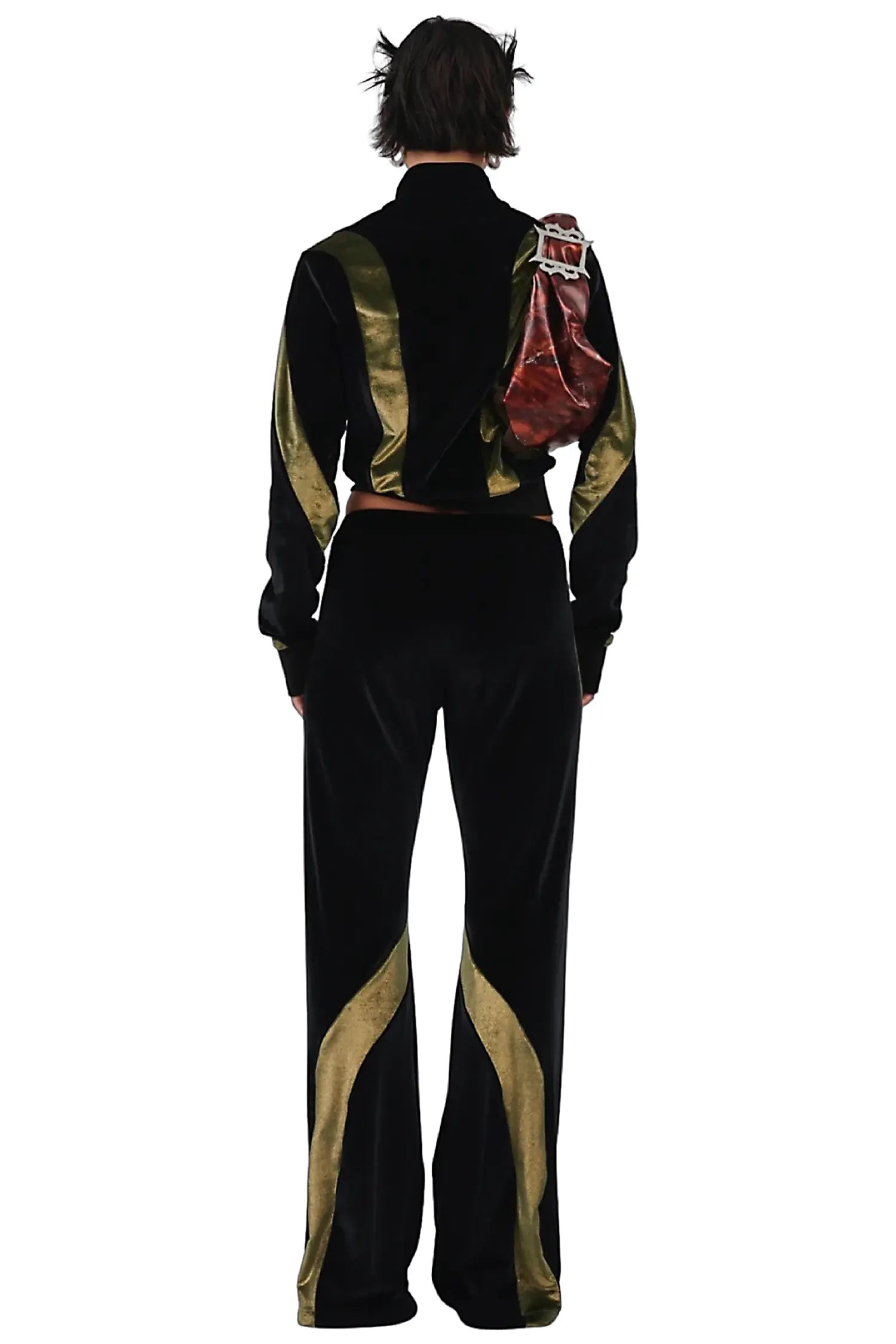 Spliced spider pant