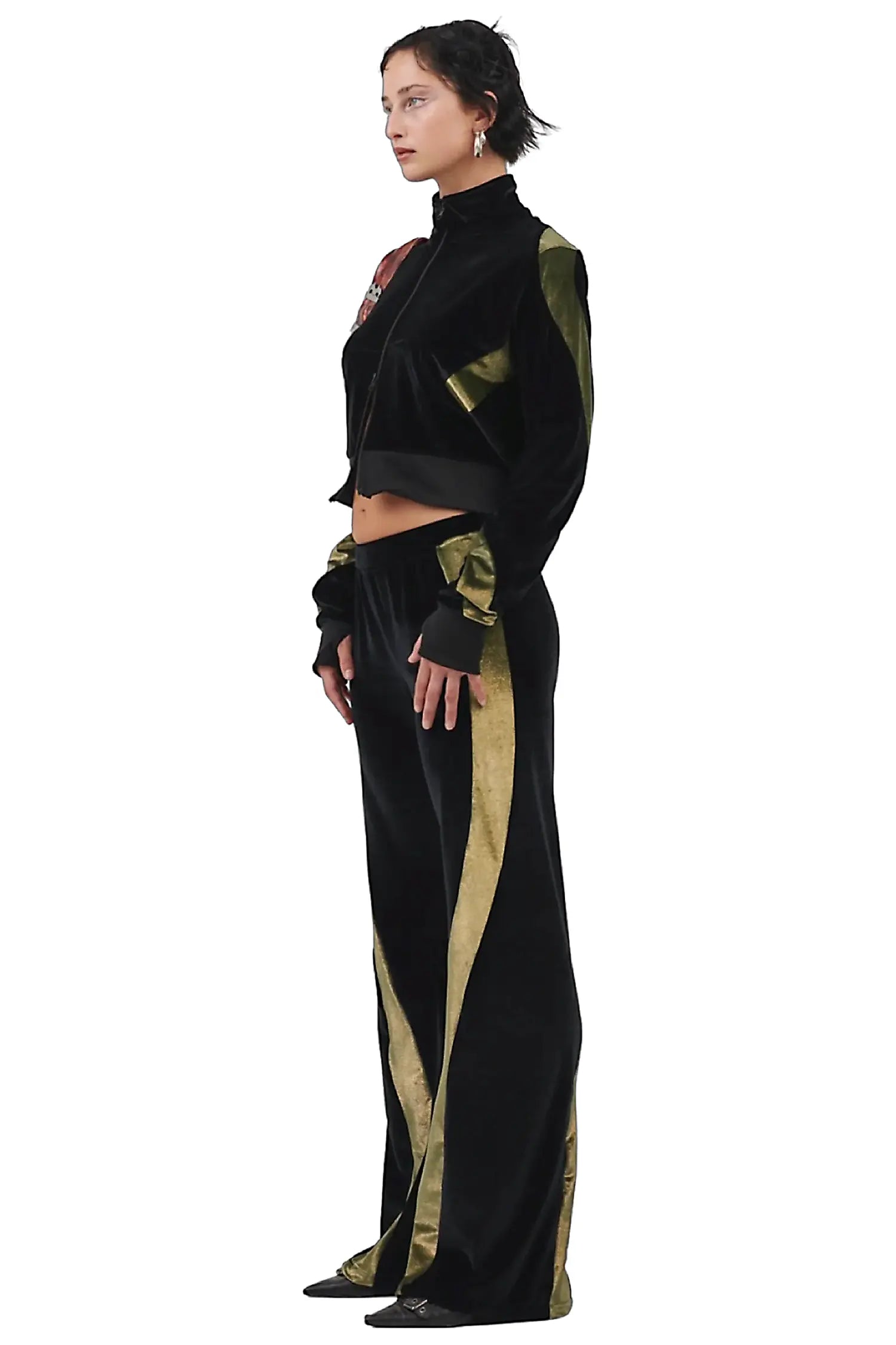 Spliced spider pant