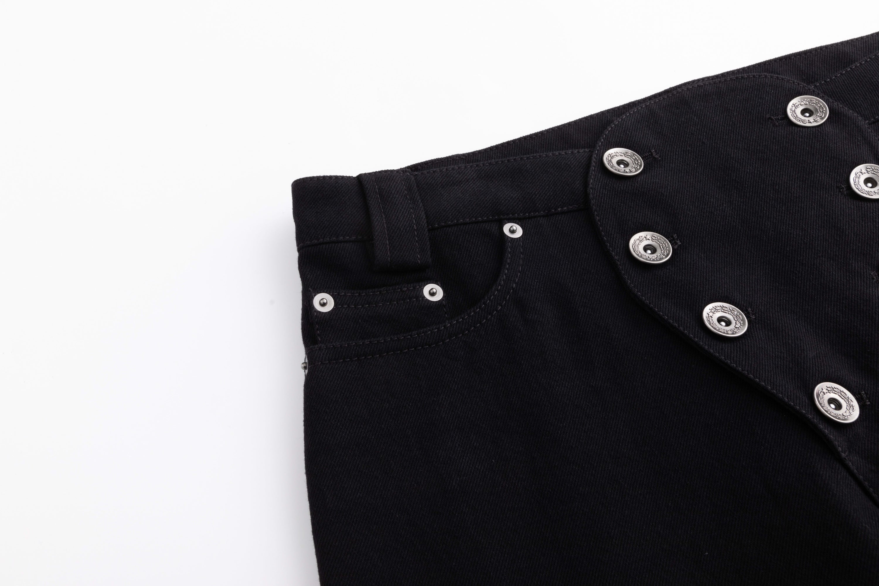 Remus denim jeans in black