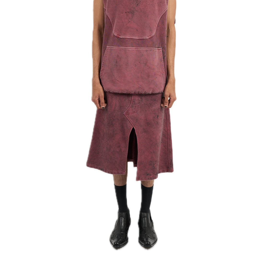 Jogger skort dirty cherry