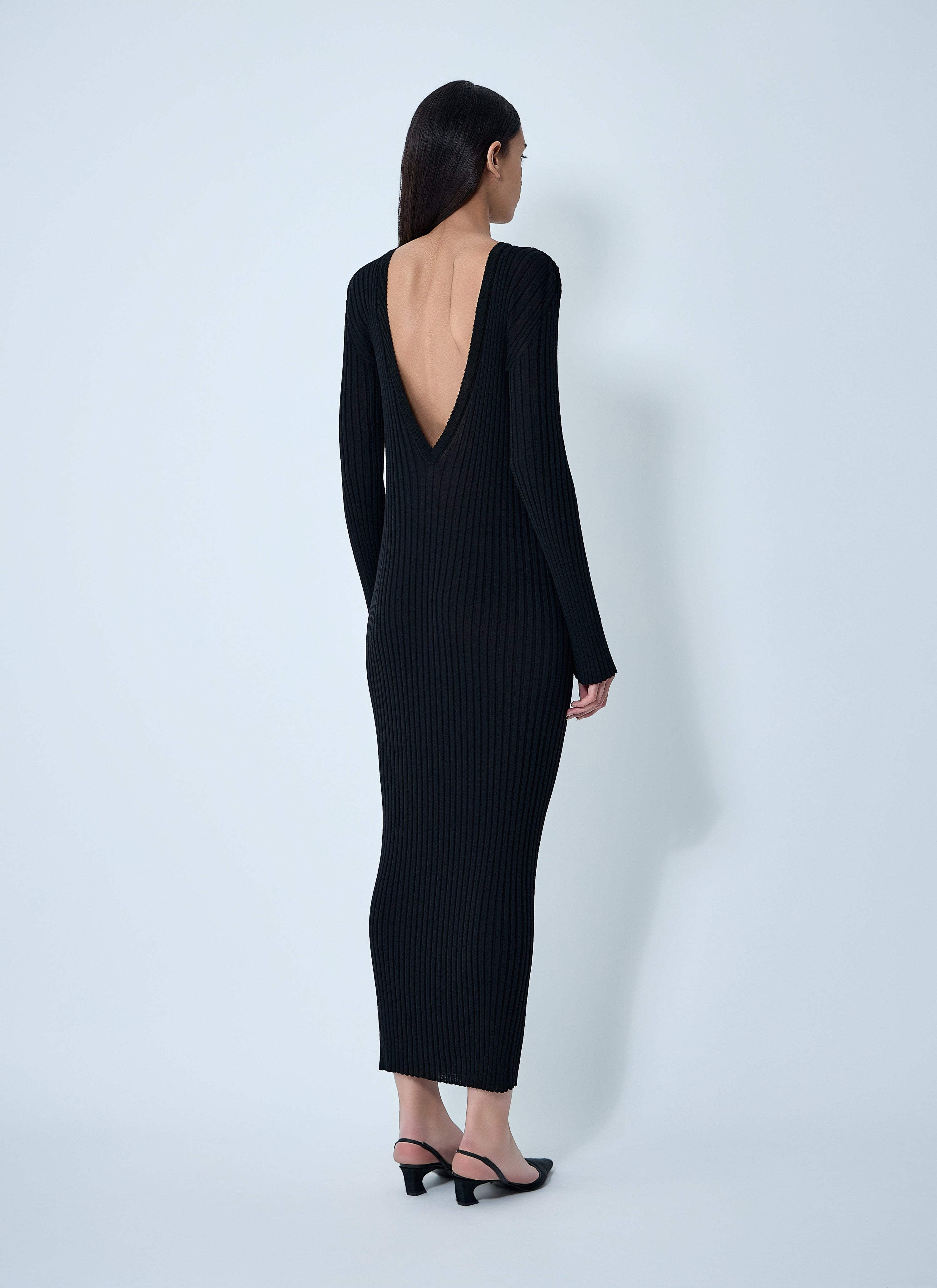 Sigrid wool maxi dress