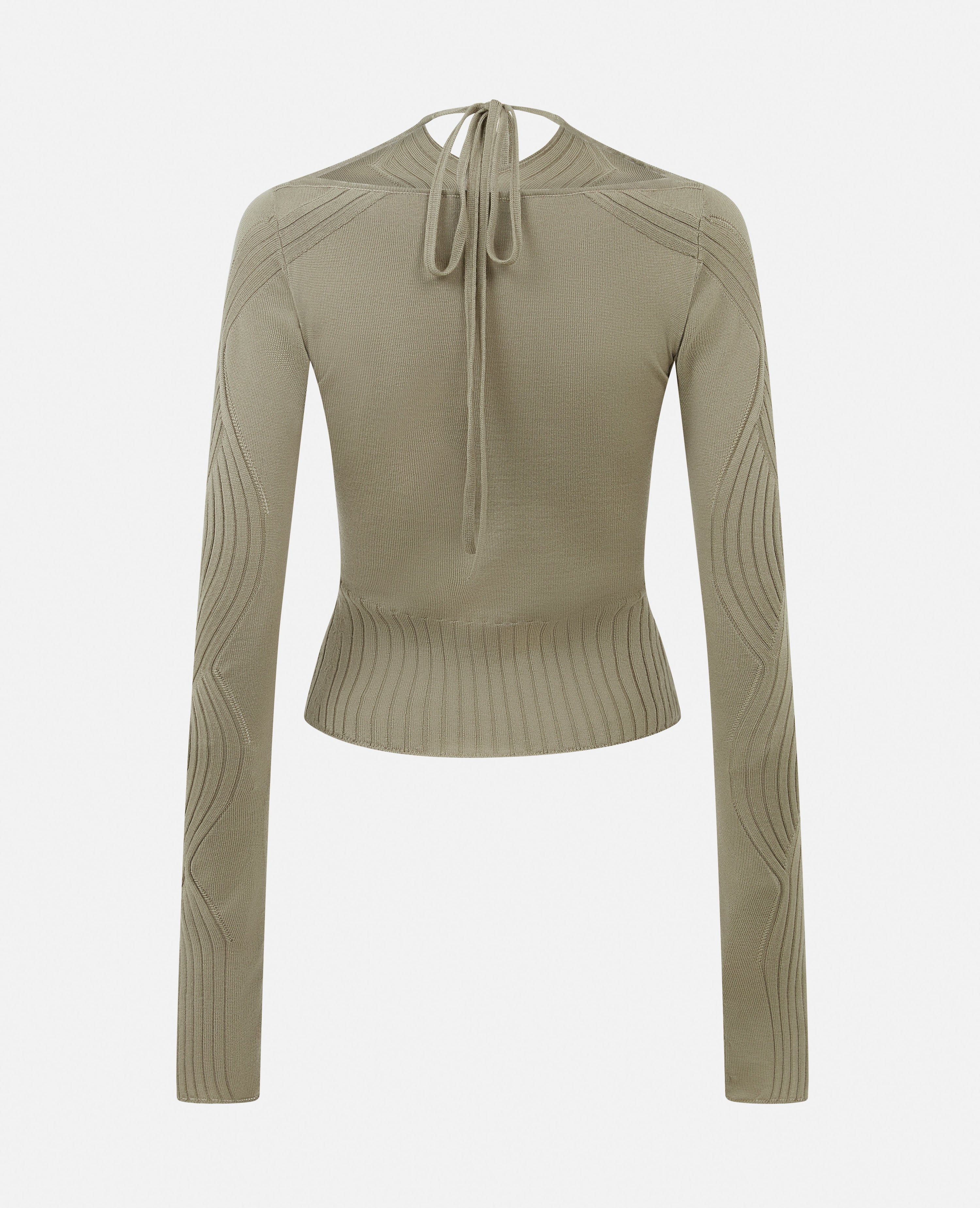Xl cable knit top khaki