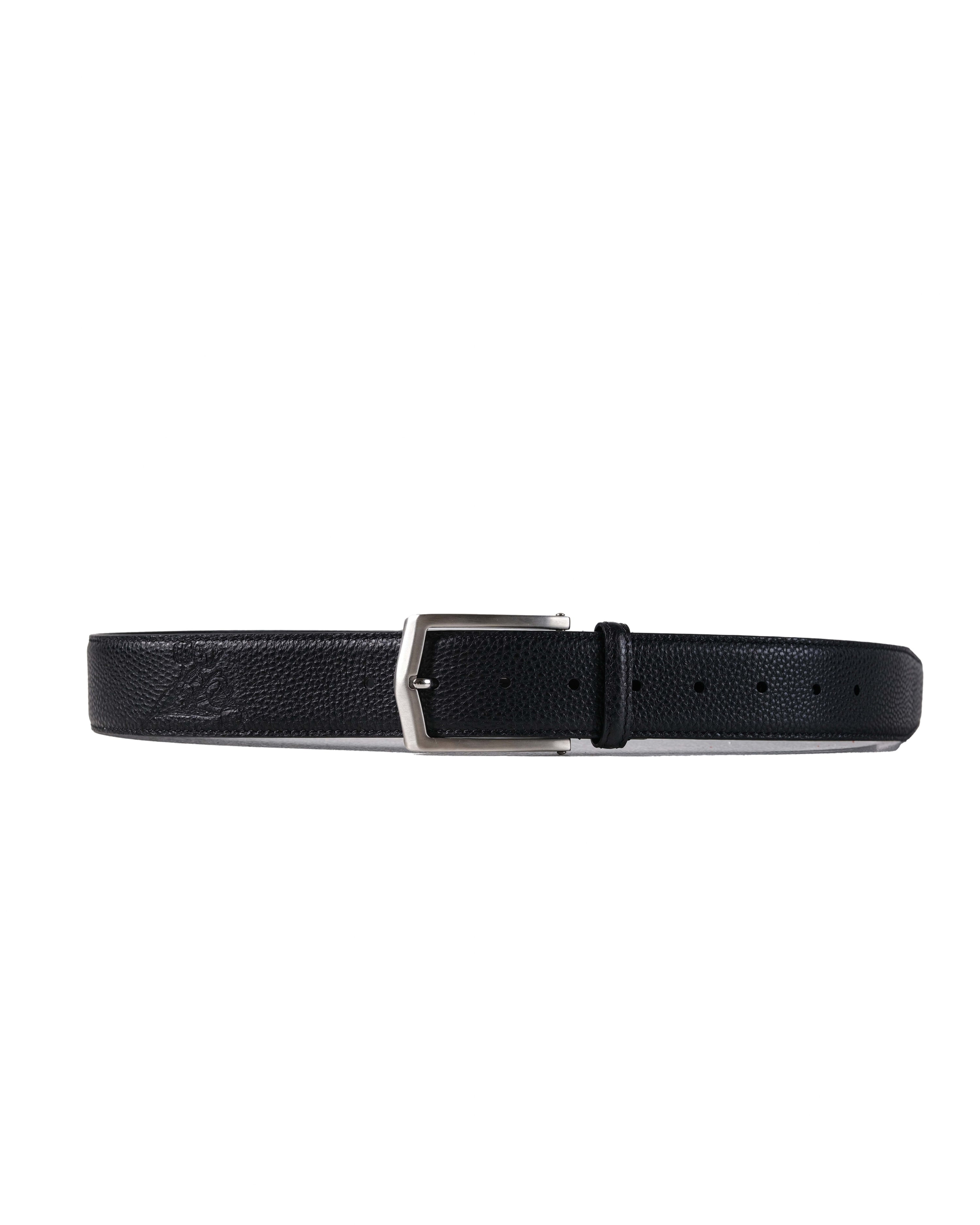 Pedestal leather belt