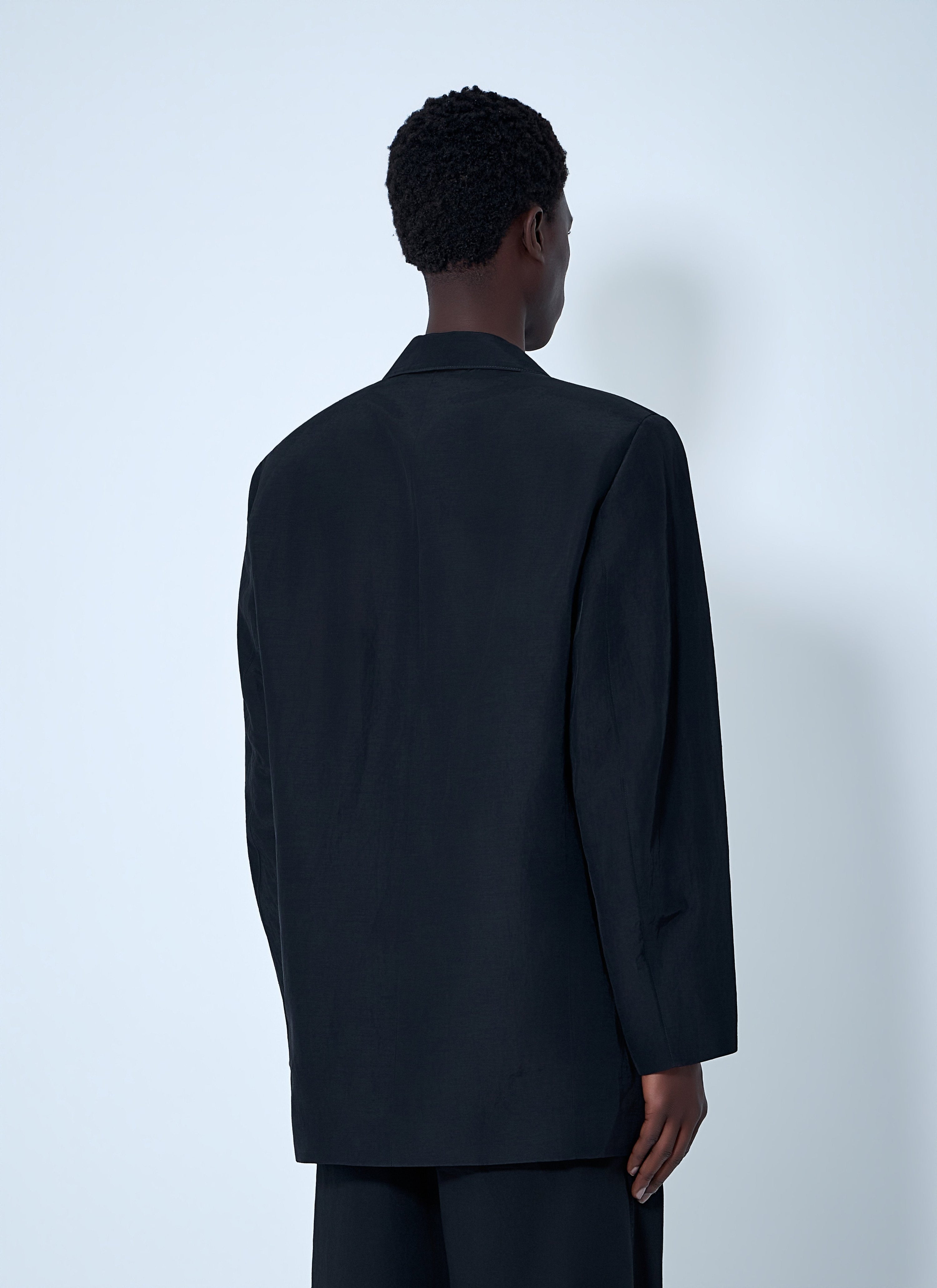 Double-breasted tailored blazer