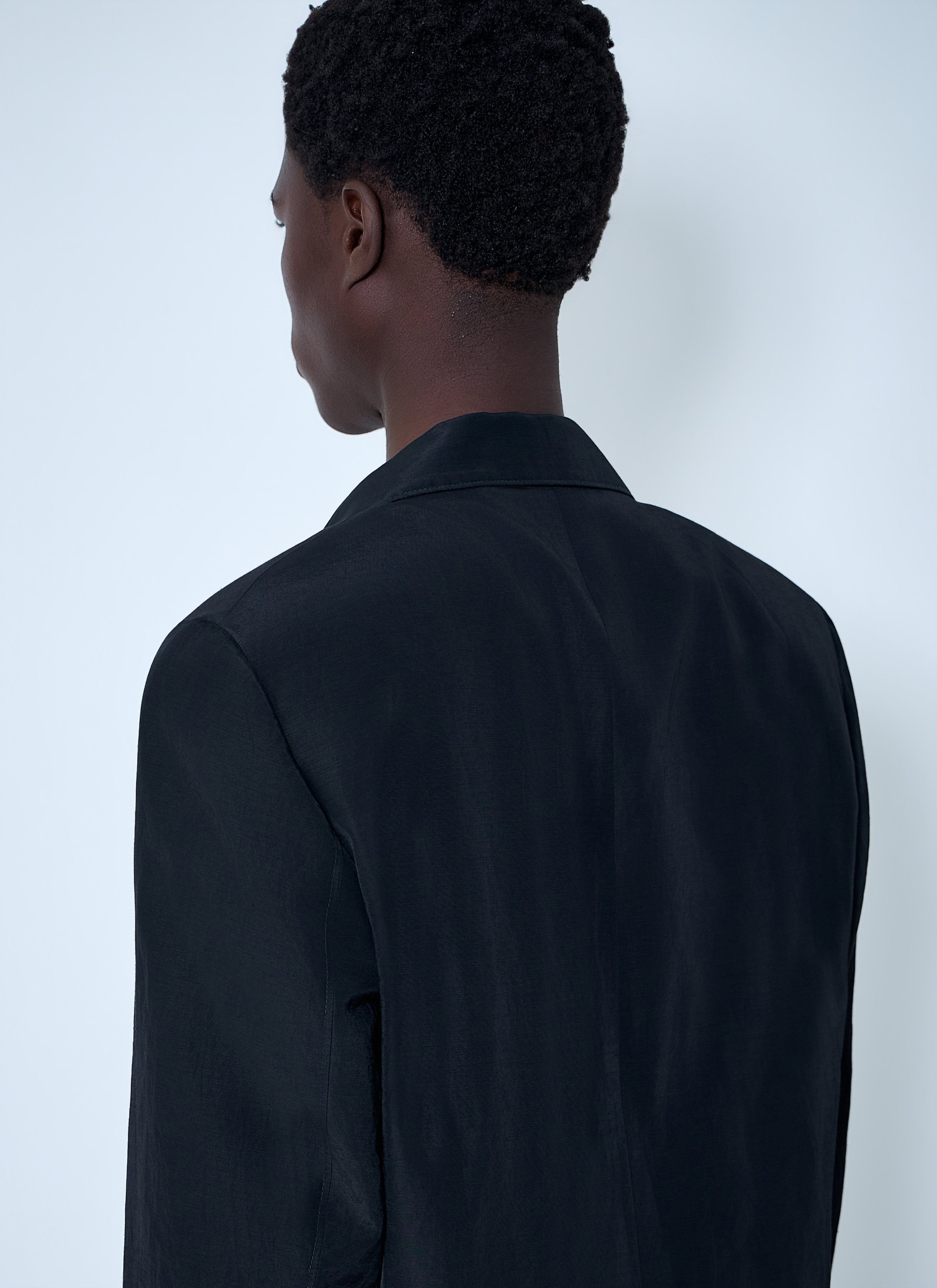 Double-breasted tailored blazer