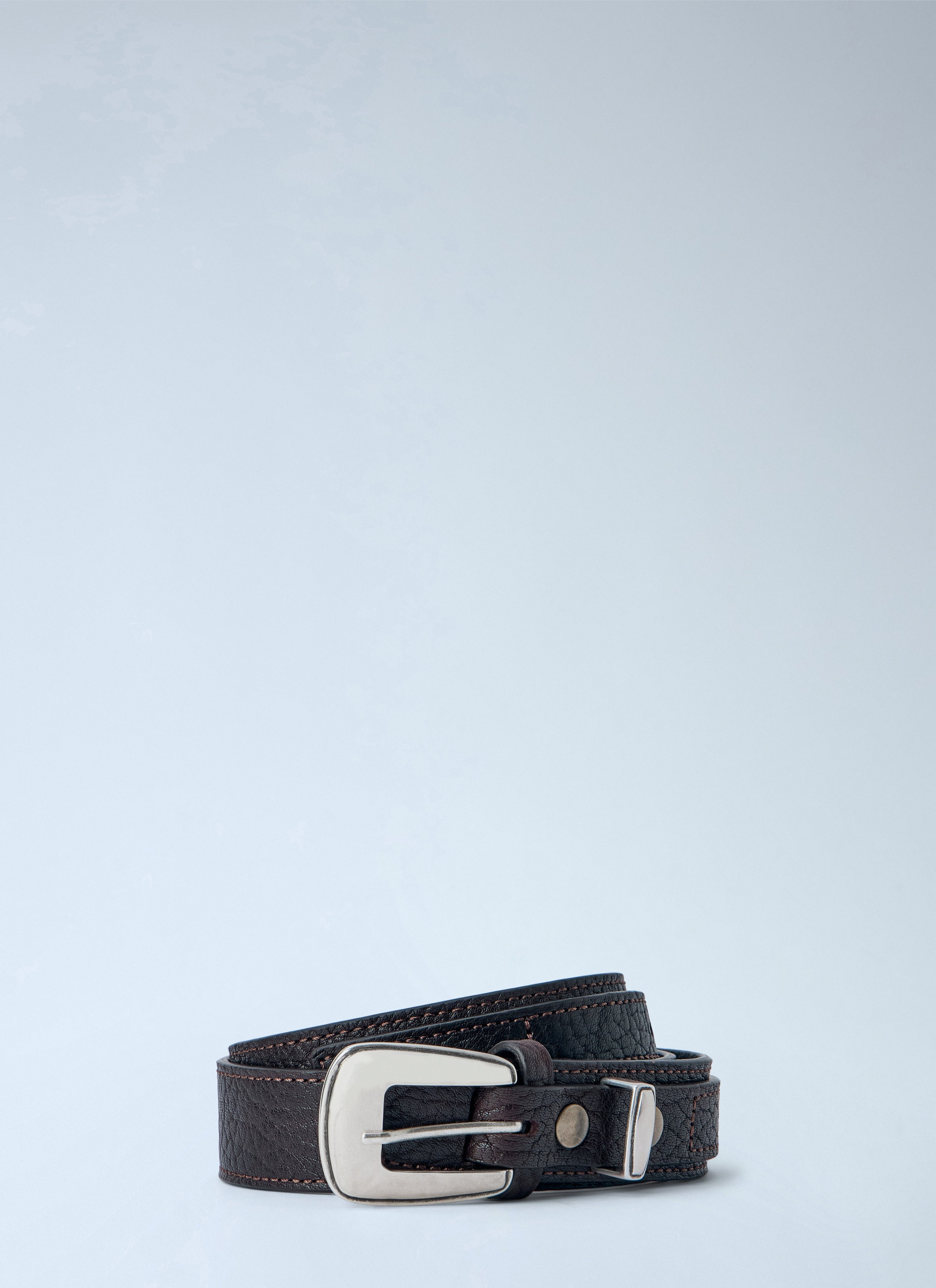 Minimal western belt