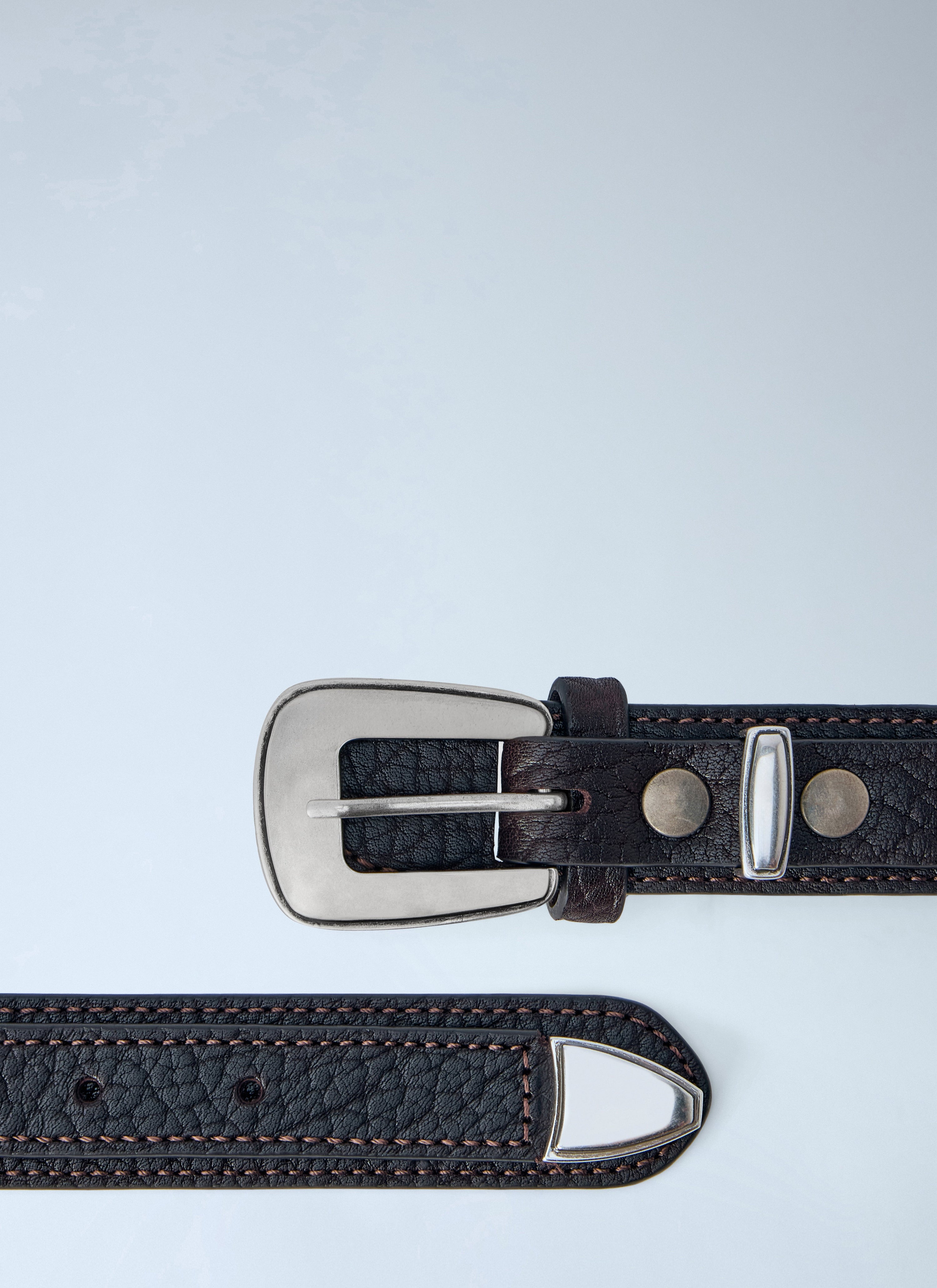 Minimal western belt