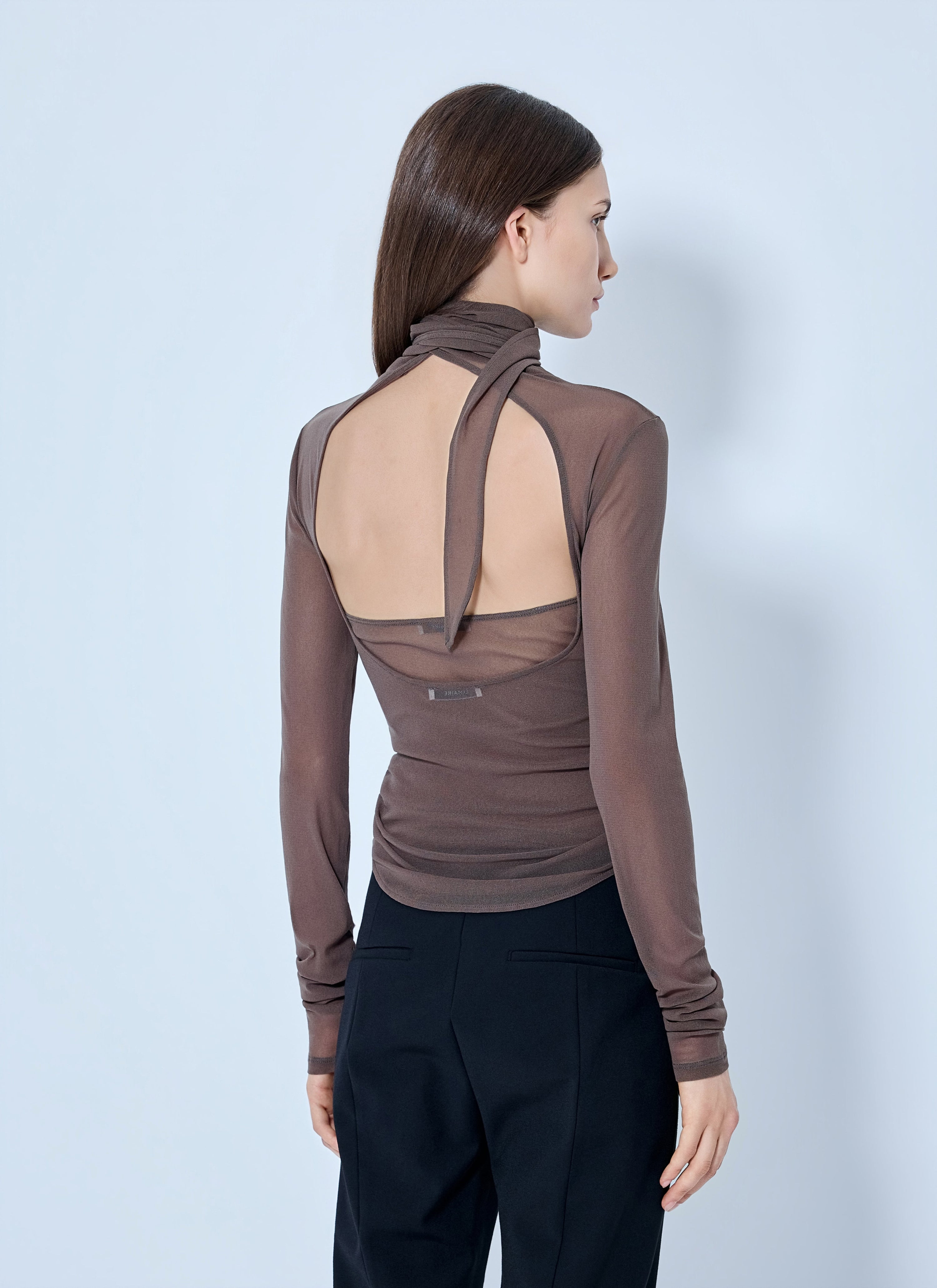 Ballerina foulard top