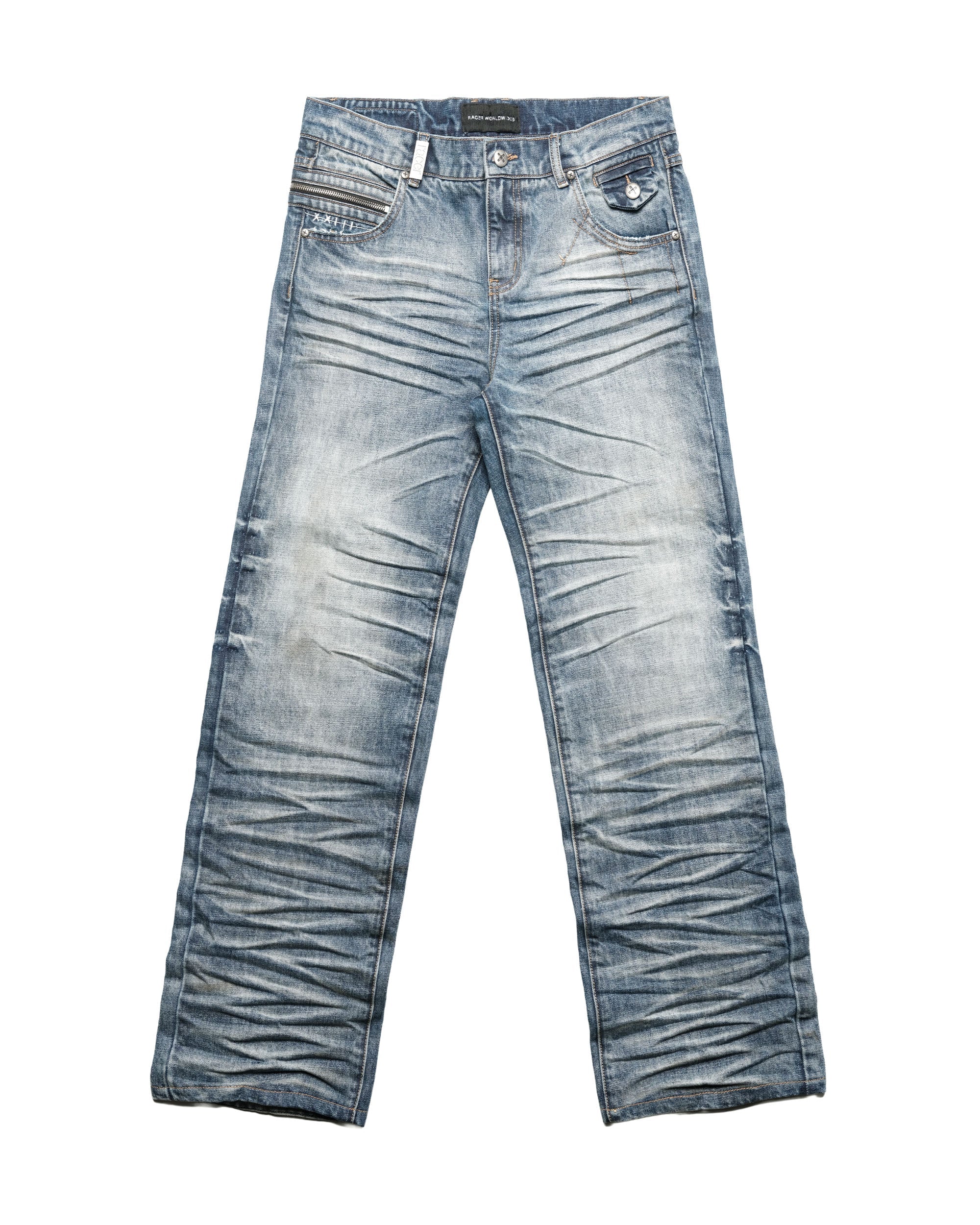 Essential stacked denim