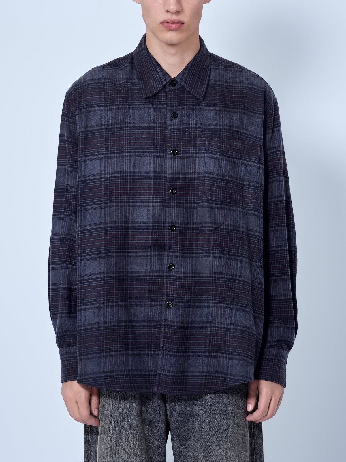 Above shirt