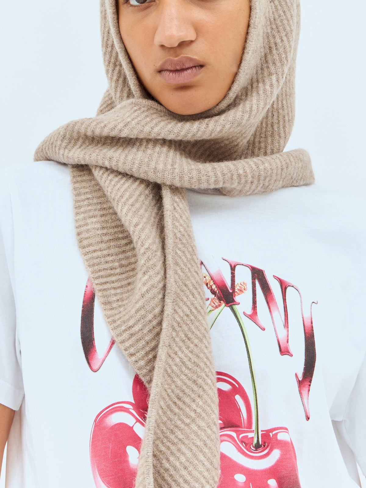 Soft wool balaclava