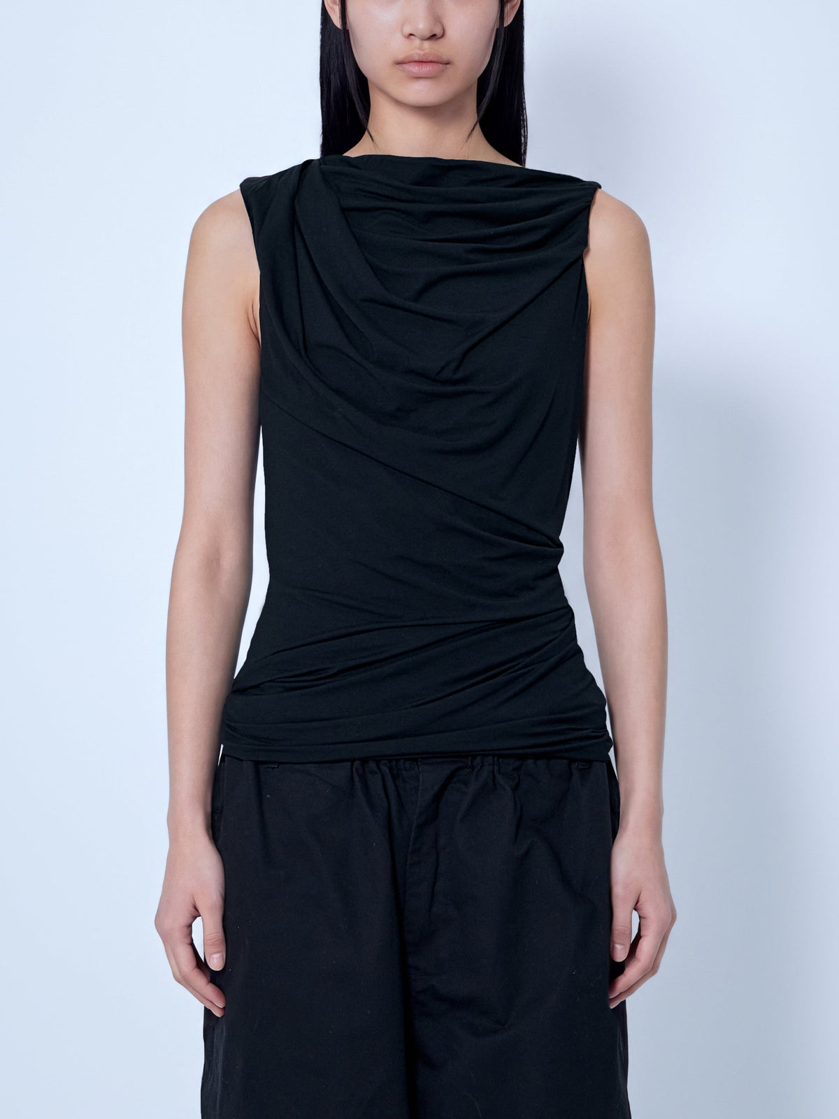 Drape tank top
