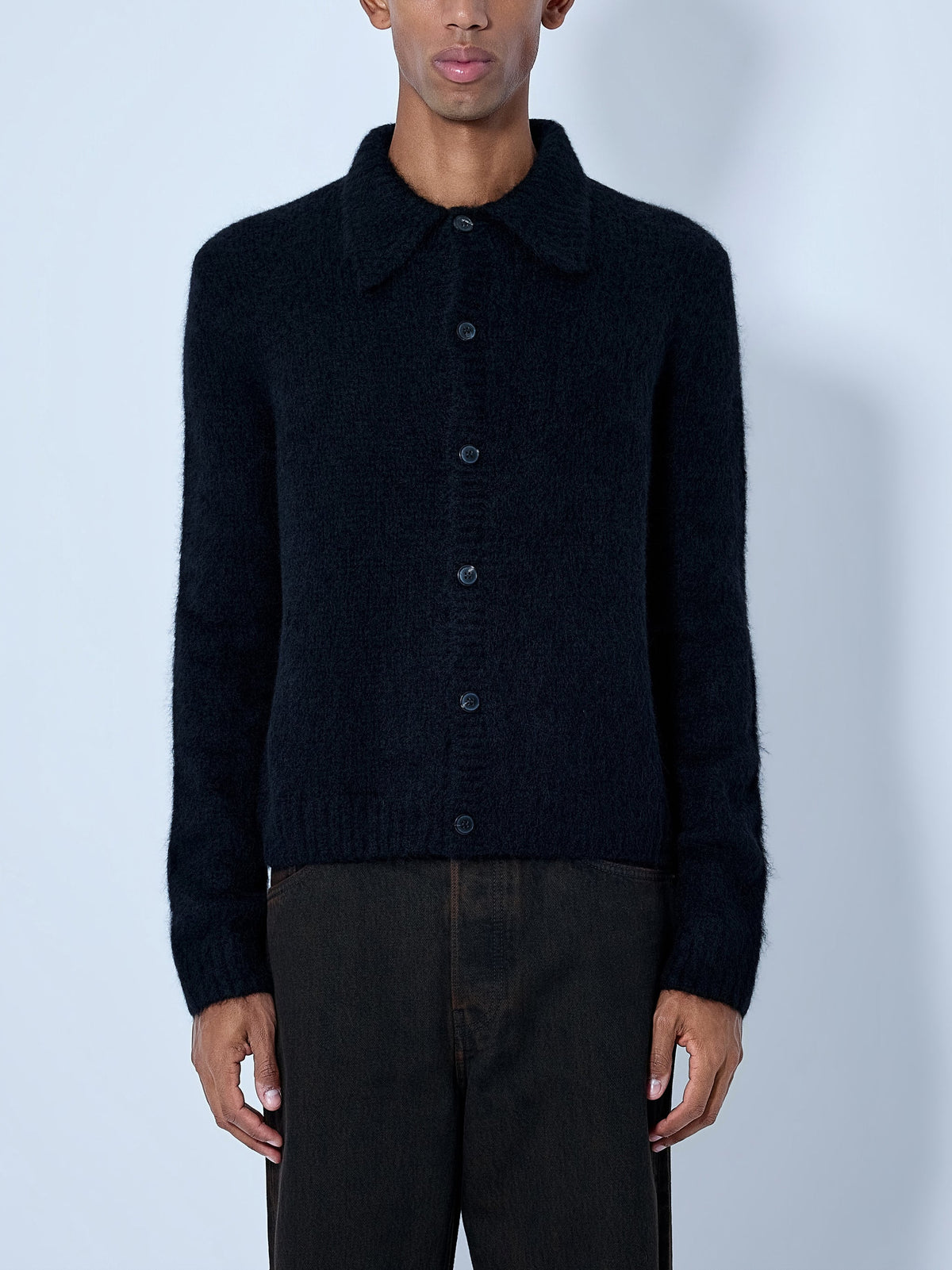 Mora fitted knit cardigan