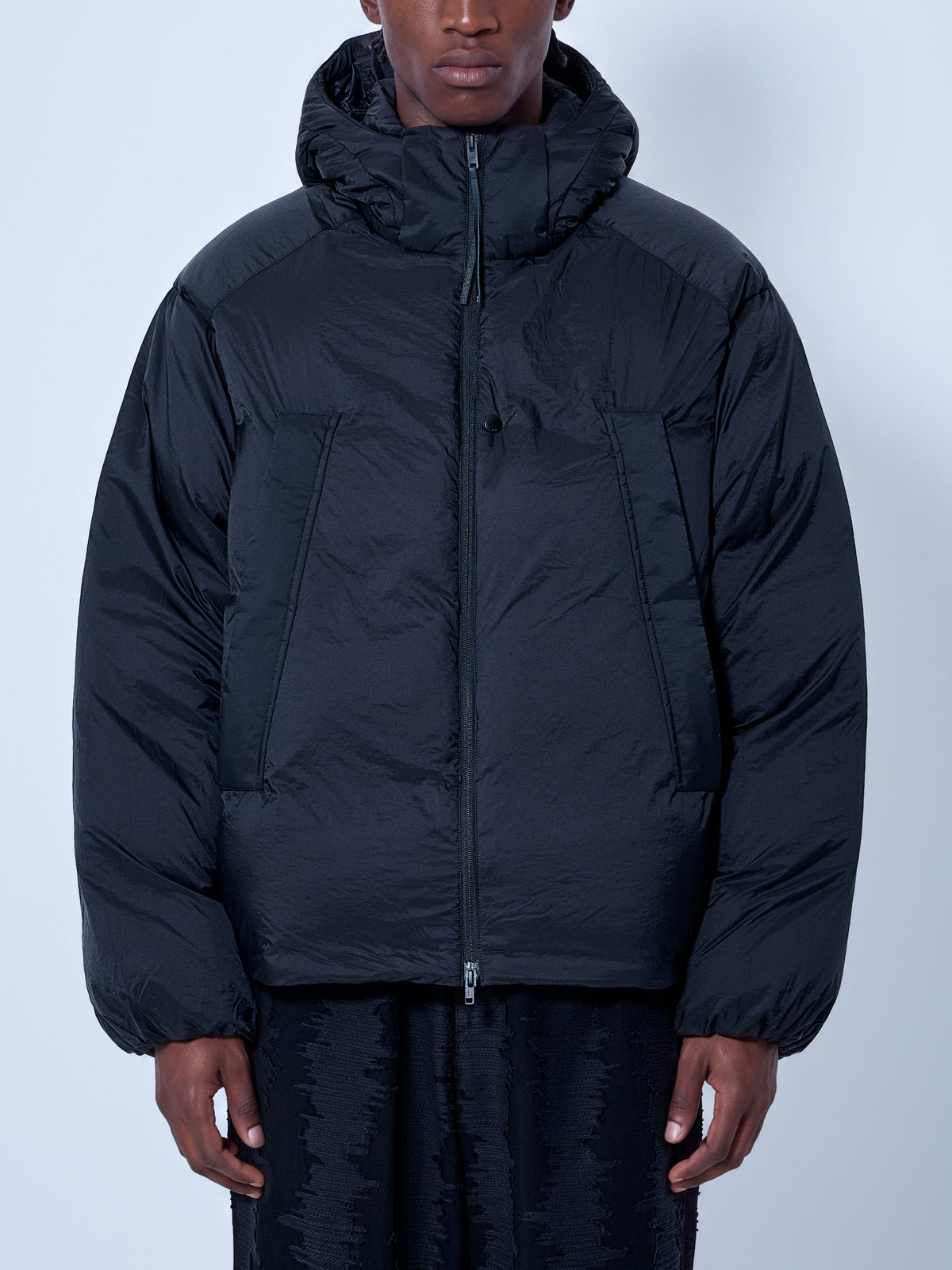 Hooded puffer jacket