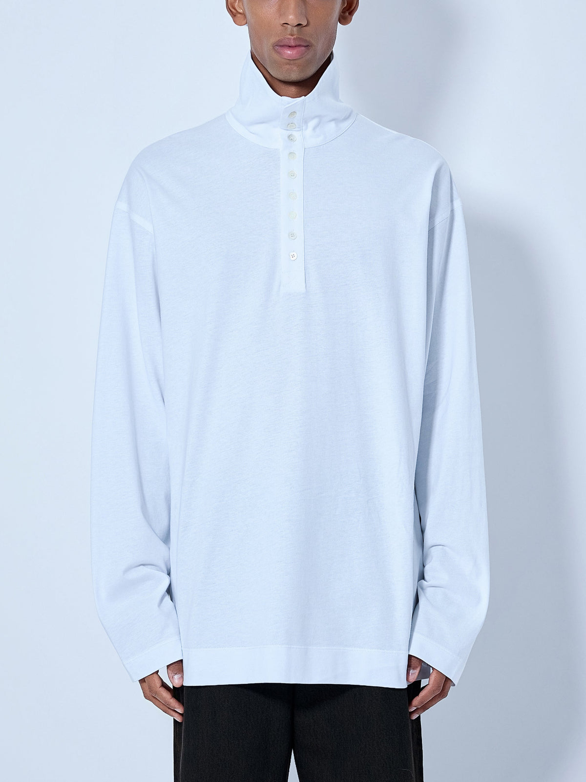 Hegon long sleeve polo shirt