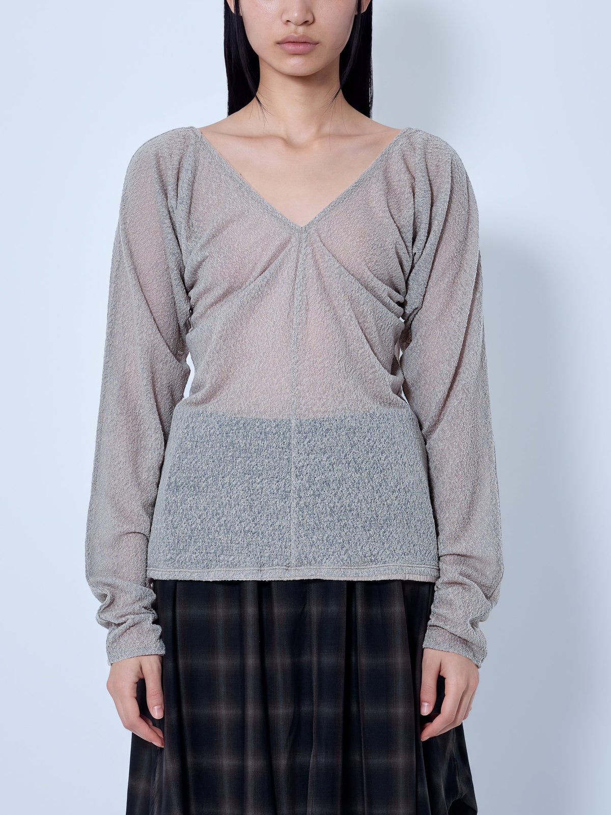 Cheer v neck top