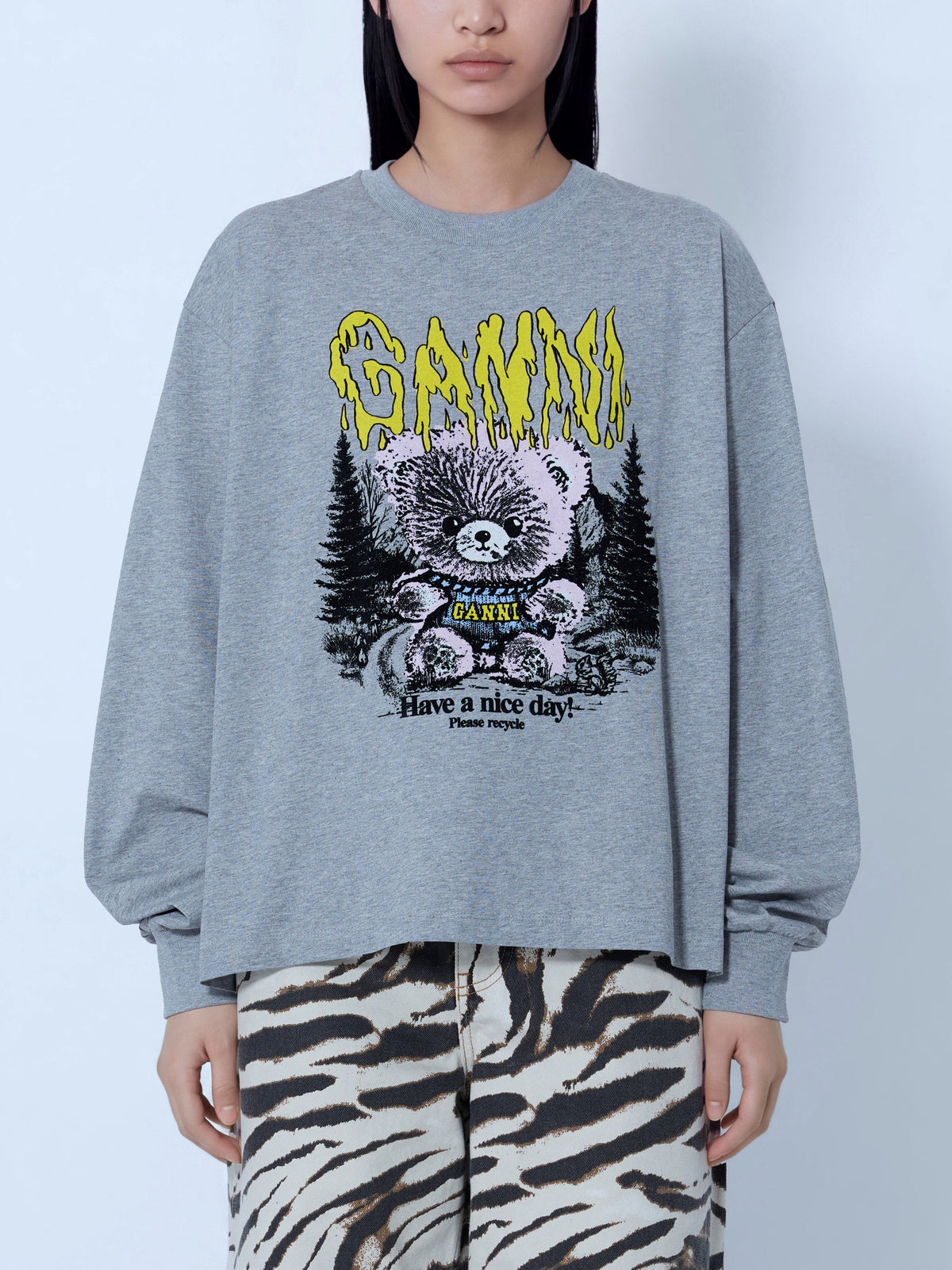 Basic cotton jersey longsleeve