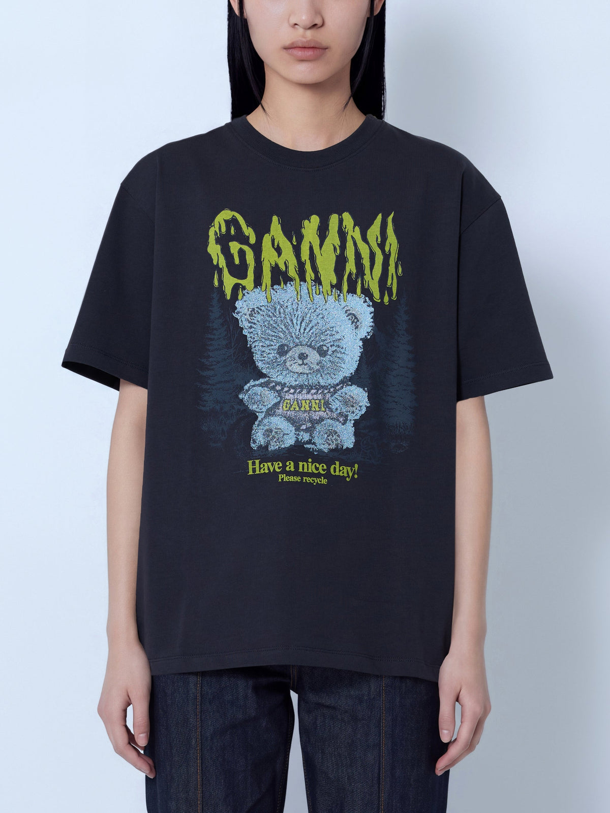Heavy cotton forest teddy jersey
