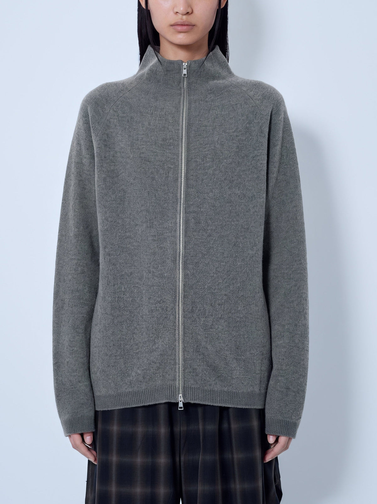Dash zip cardigan