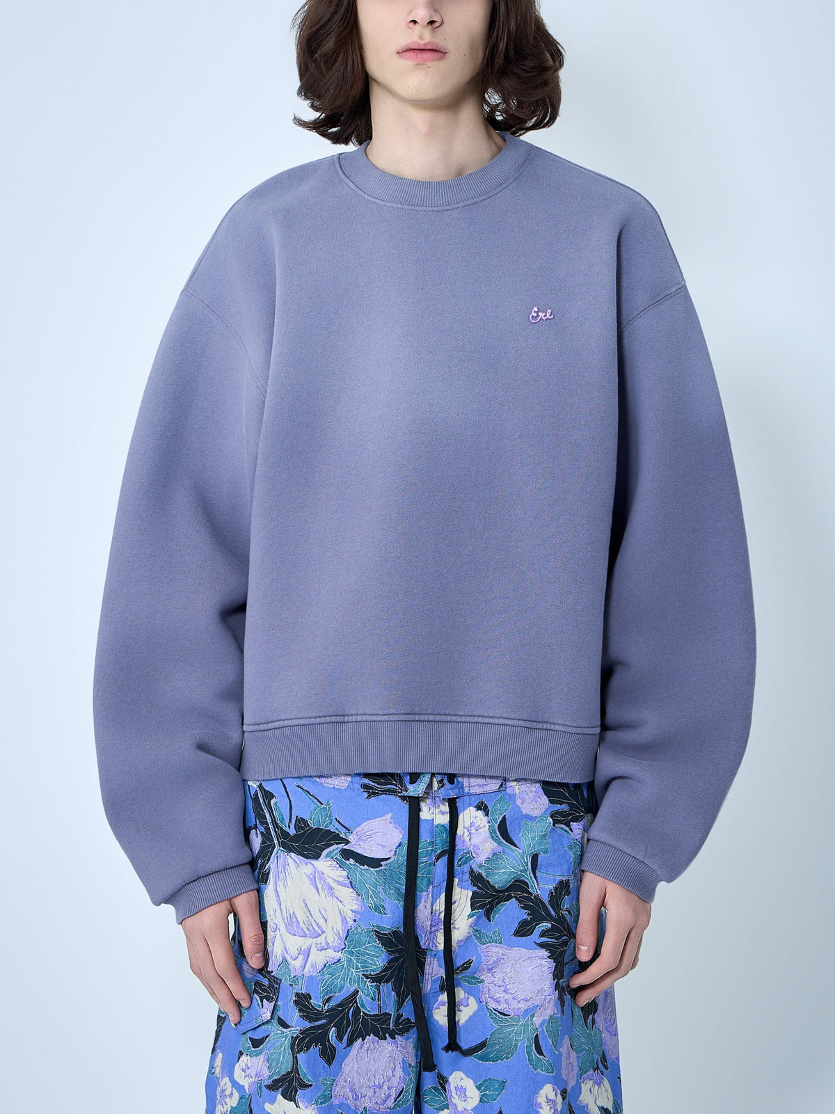 Embroidered sweatshirt