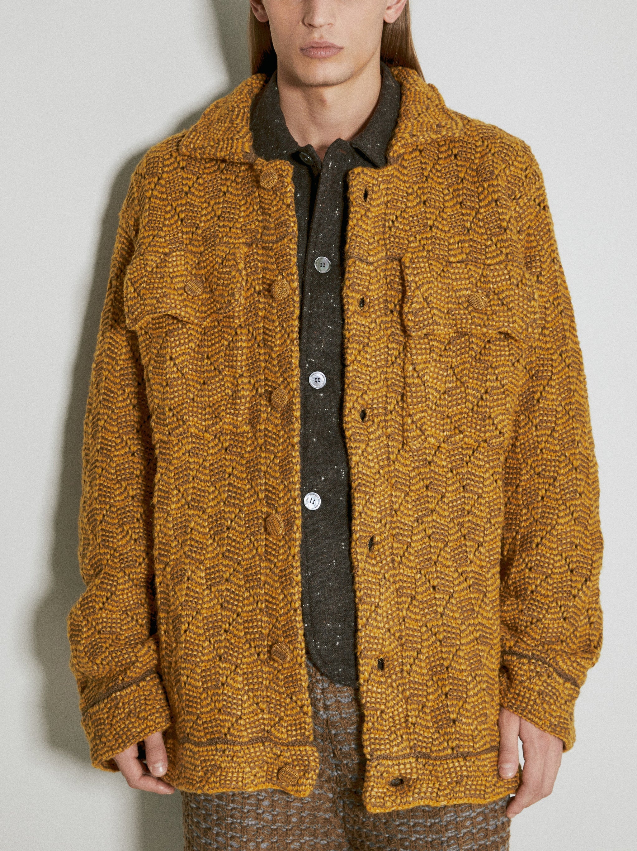 Puzzle work jacket
